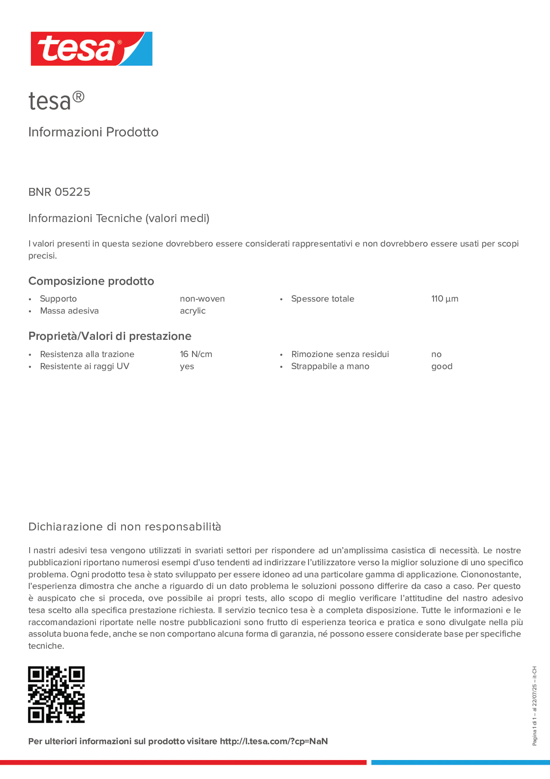 Product information_tesa® 05225_de-CH_fr-CH