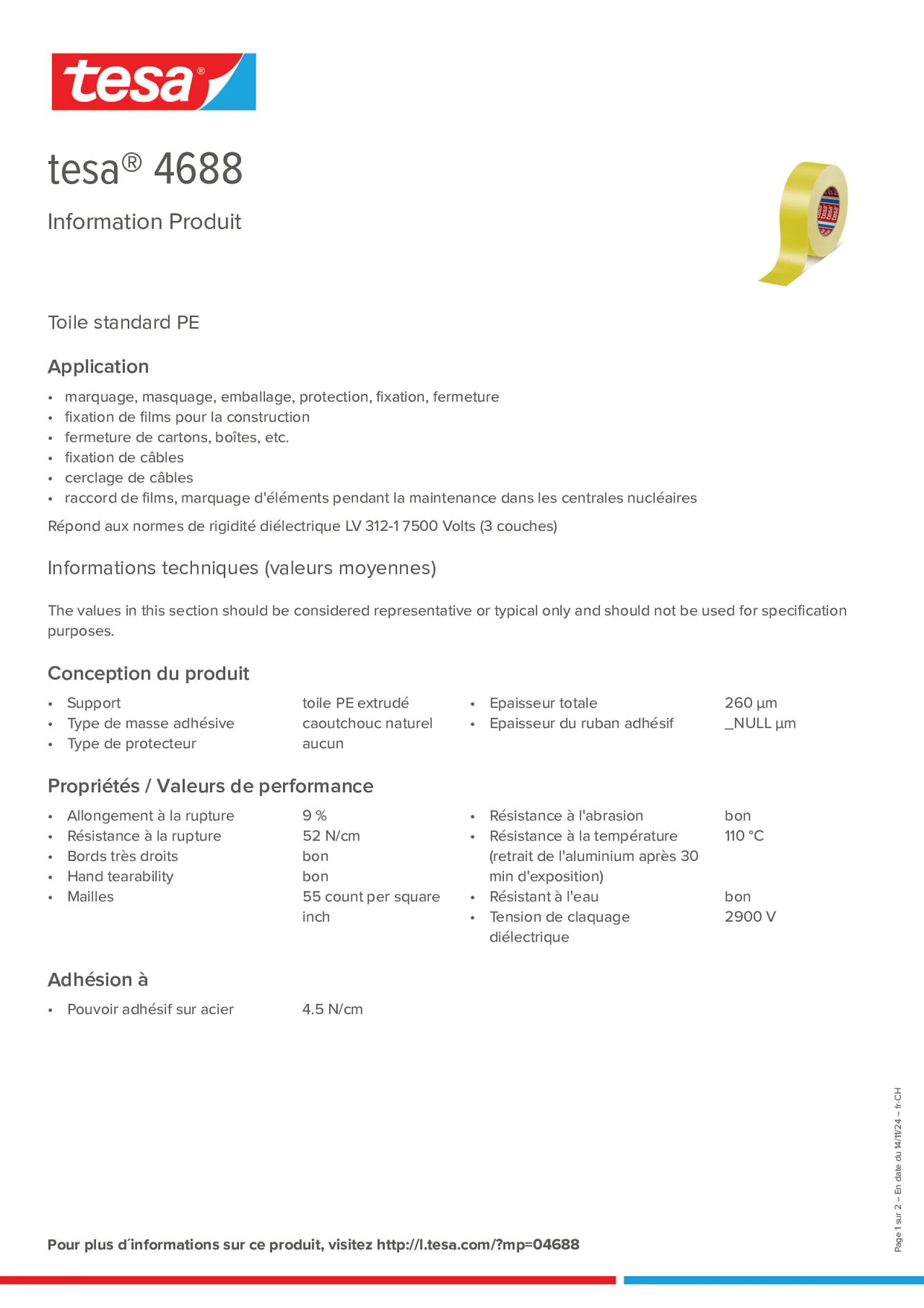 Product information_tesa® 04688_de-CH_fr-CH