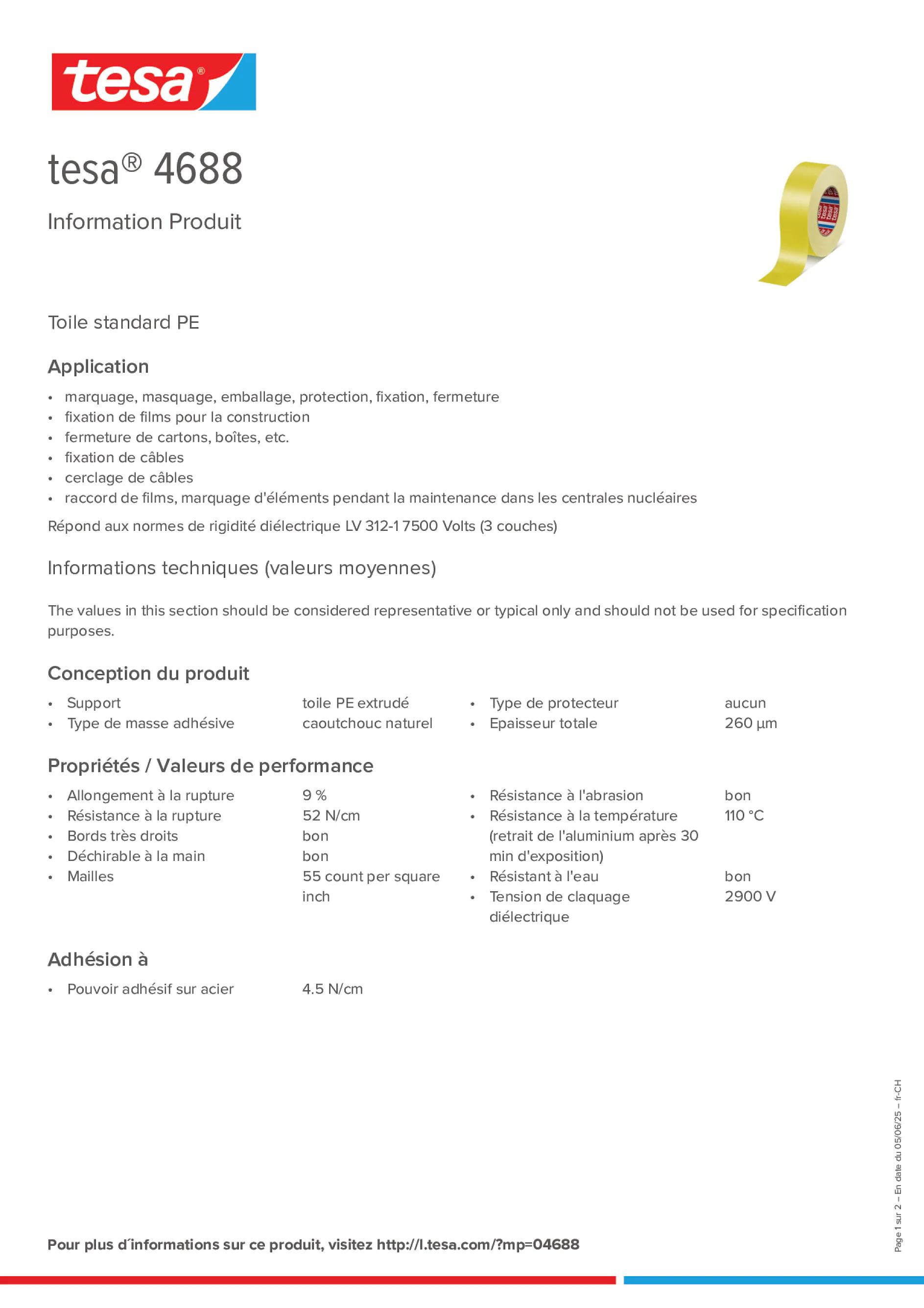 Product information_tesa® 04688_de-CH_fr-CH