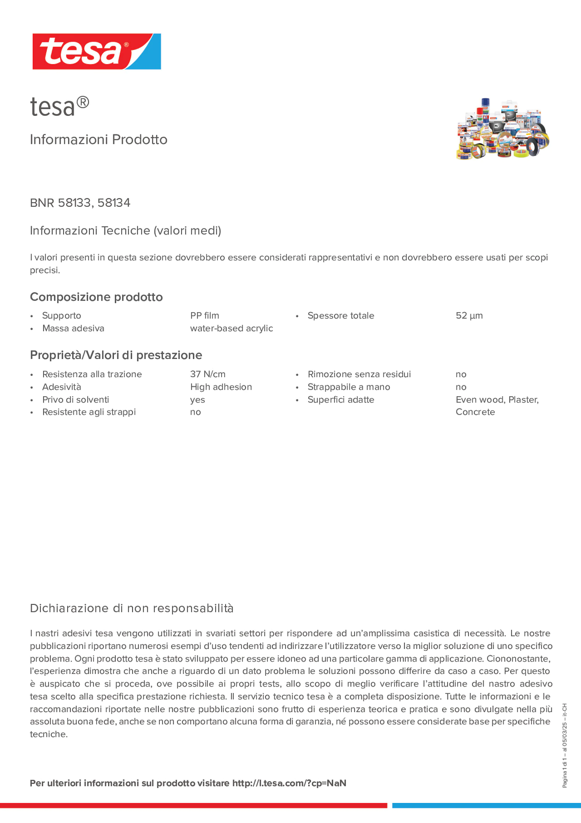 Product information_tesa® 58134YLBK_de-CH_fr-CH