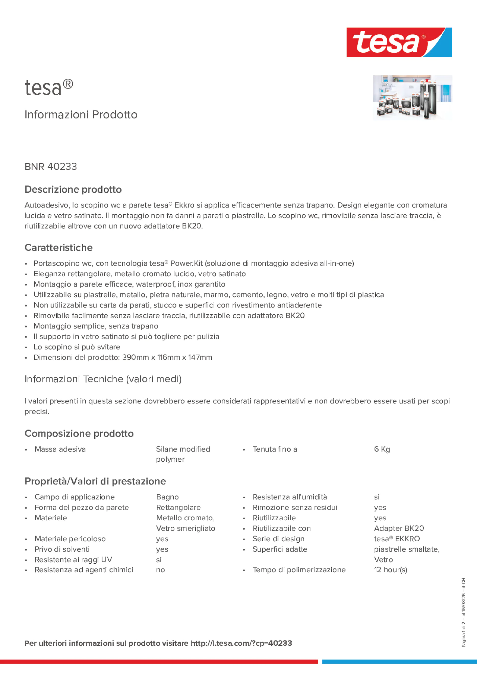 Product information_tesa® 40233_de-CH_fr-CH