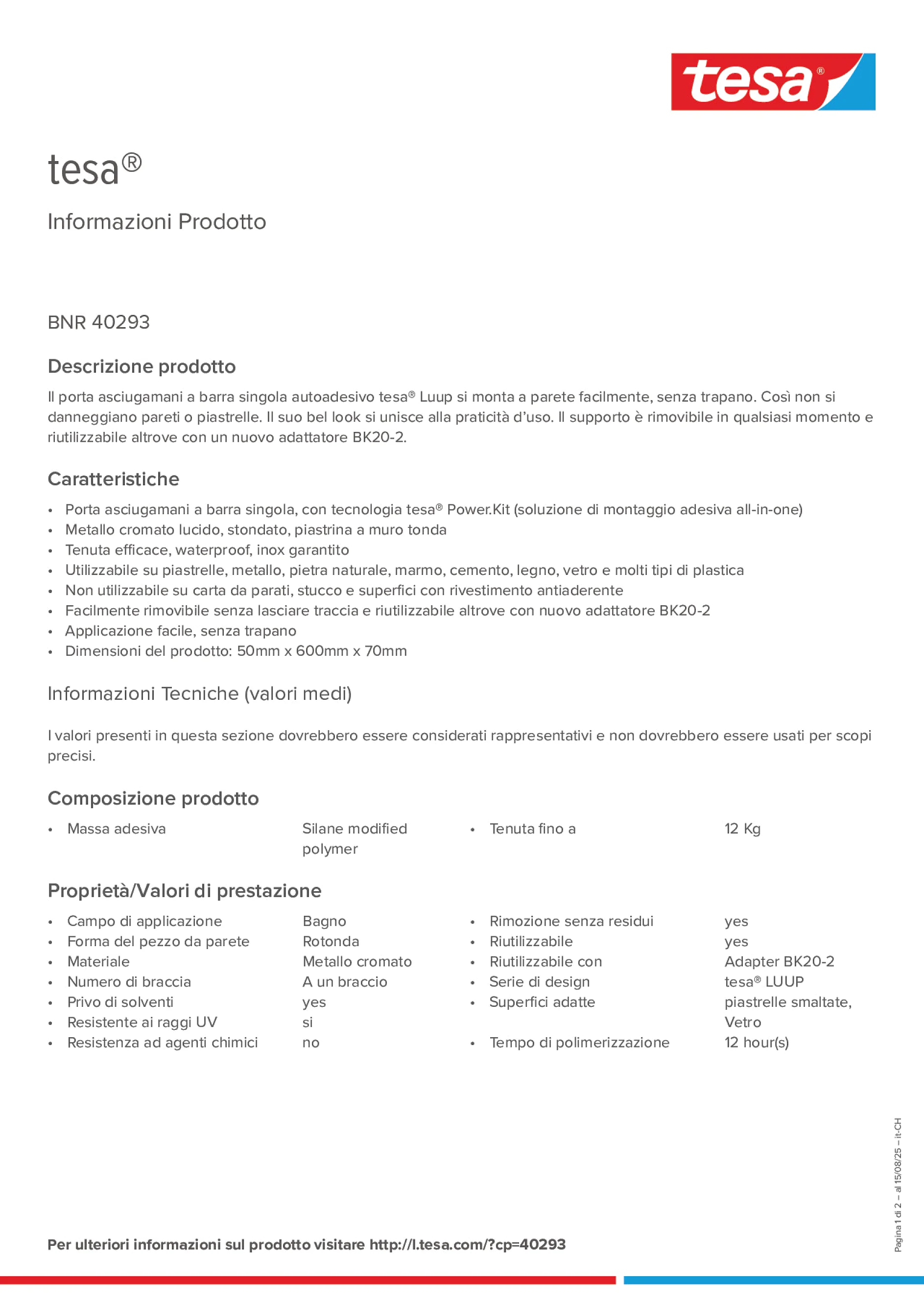 Product information_tesa® 40293_de-CH_fr-CH