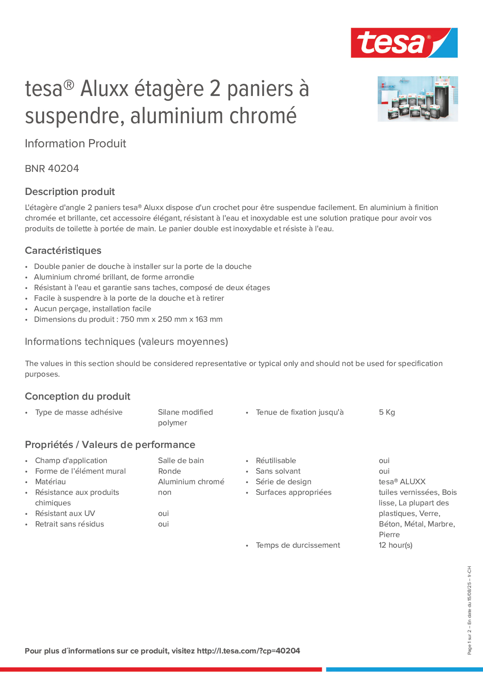 Product information_tesa® 40204_de-CH_fr-CH