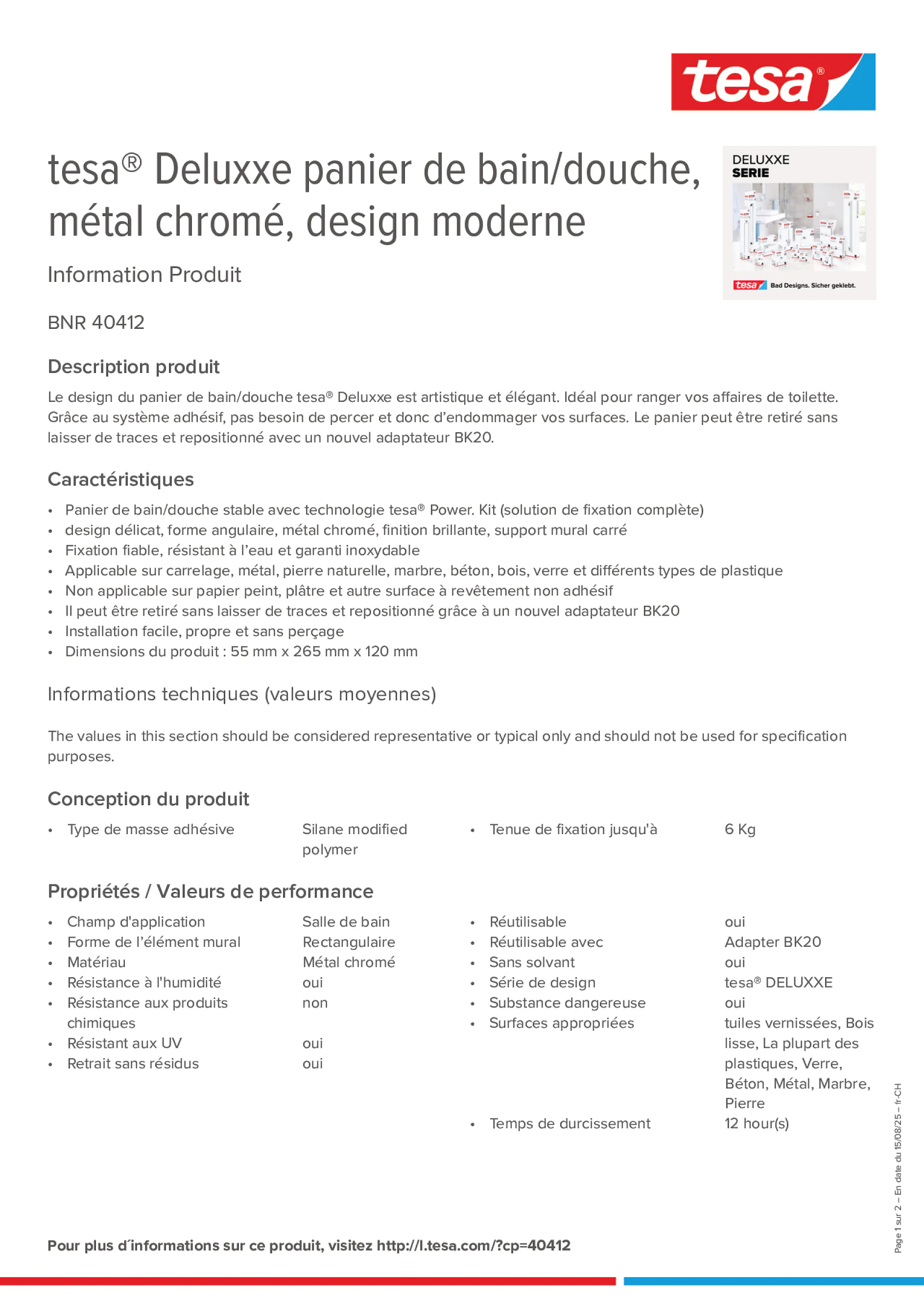 Product information_tesa® 40412_de-CH_fr-CH