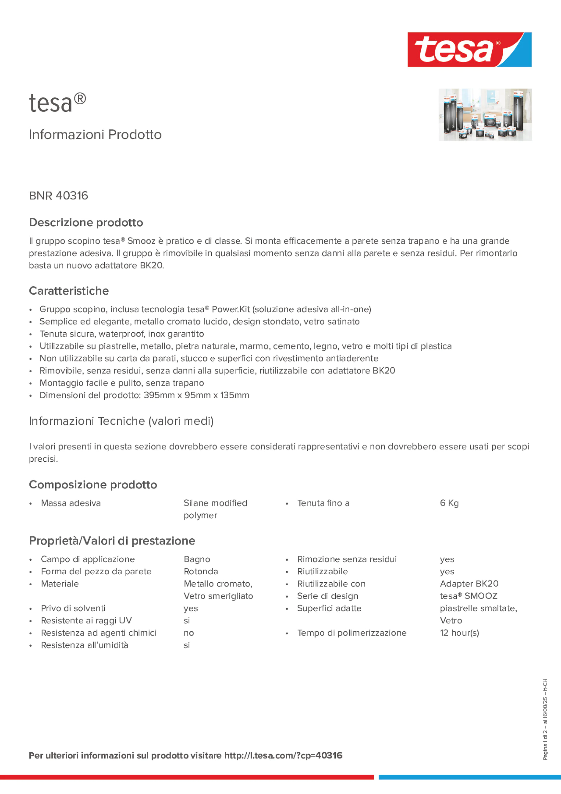 Product information_tesa® 40316_de-CH_fr-CH
