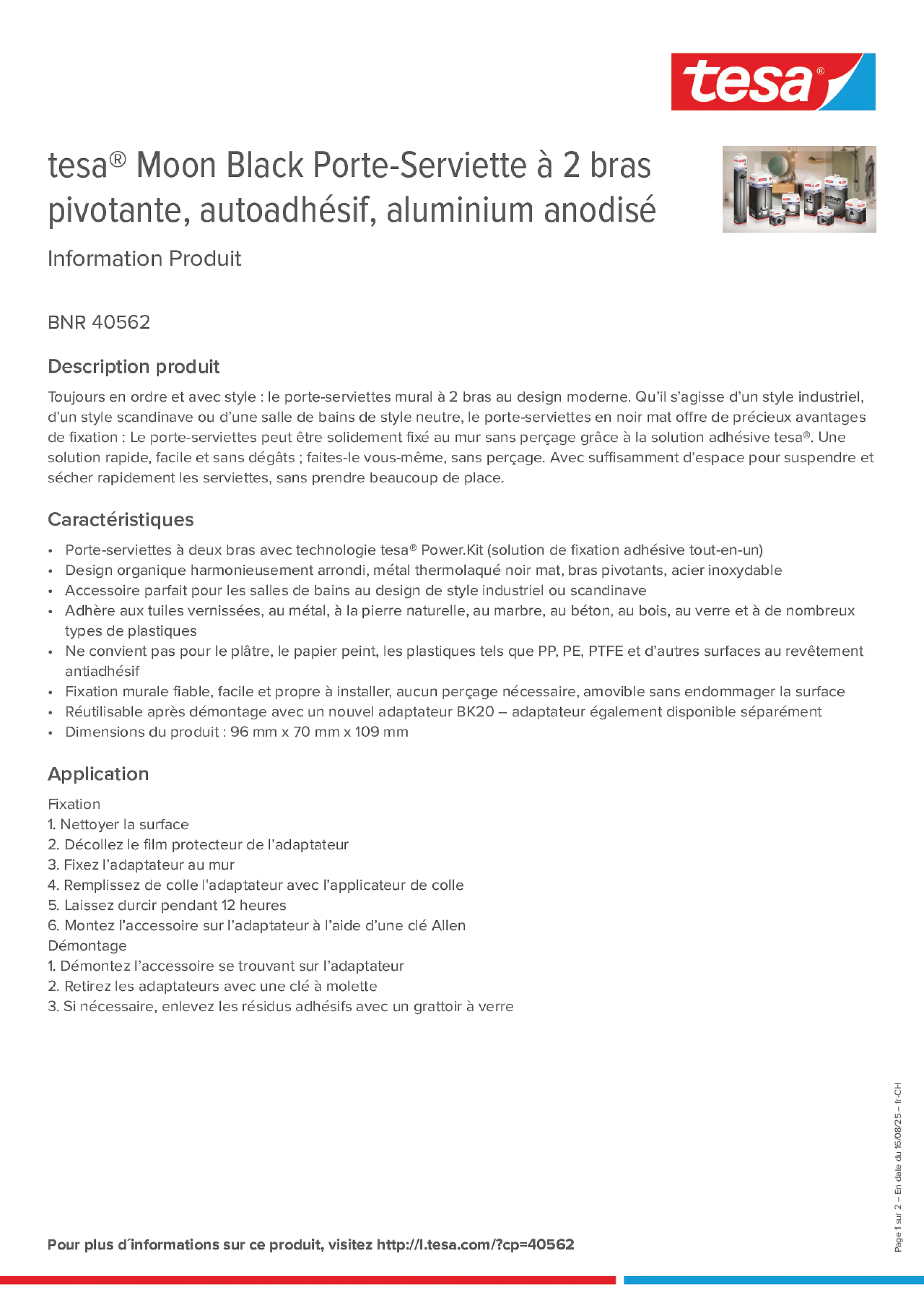 Product information_tesa® 40562_de-CH_fr-CH