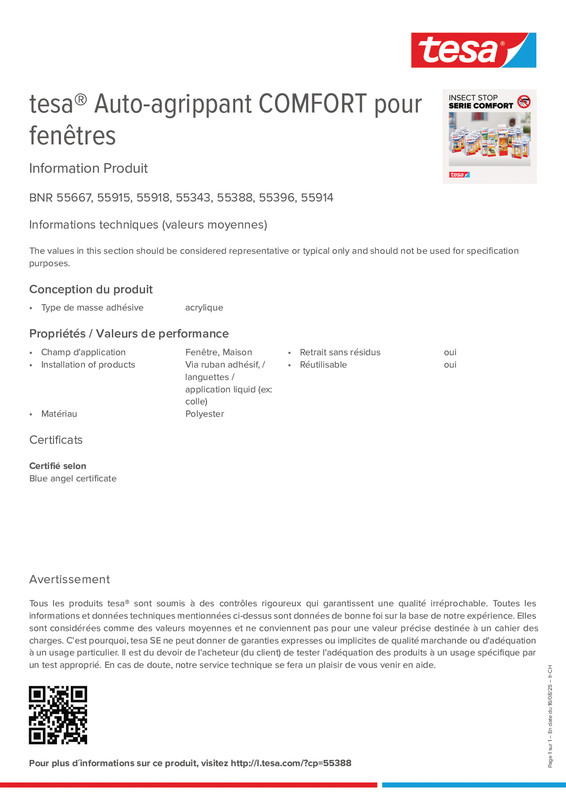 Product information_tesa® 55667_de-CH_fr-CH