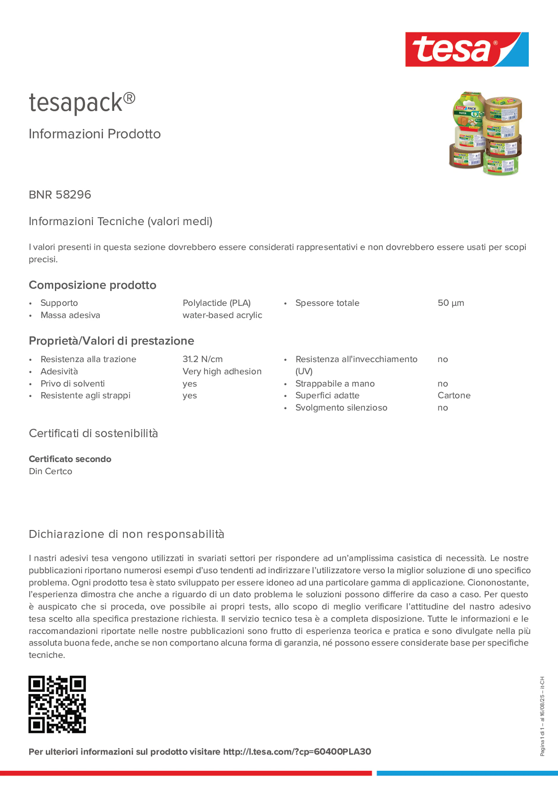 Product information_tesapack® 58296_de-CH_fr-CH