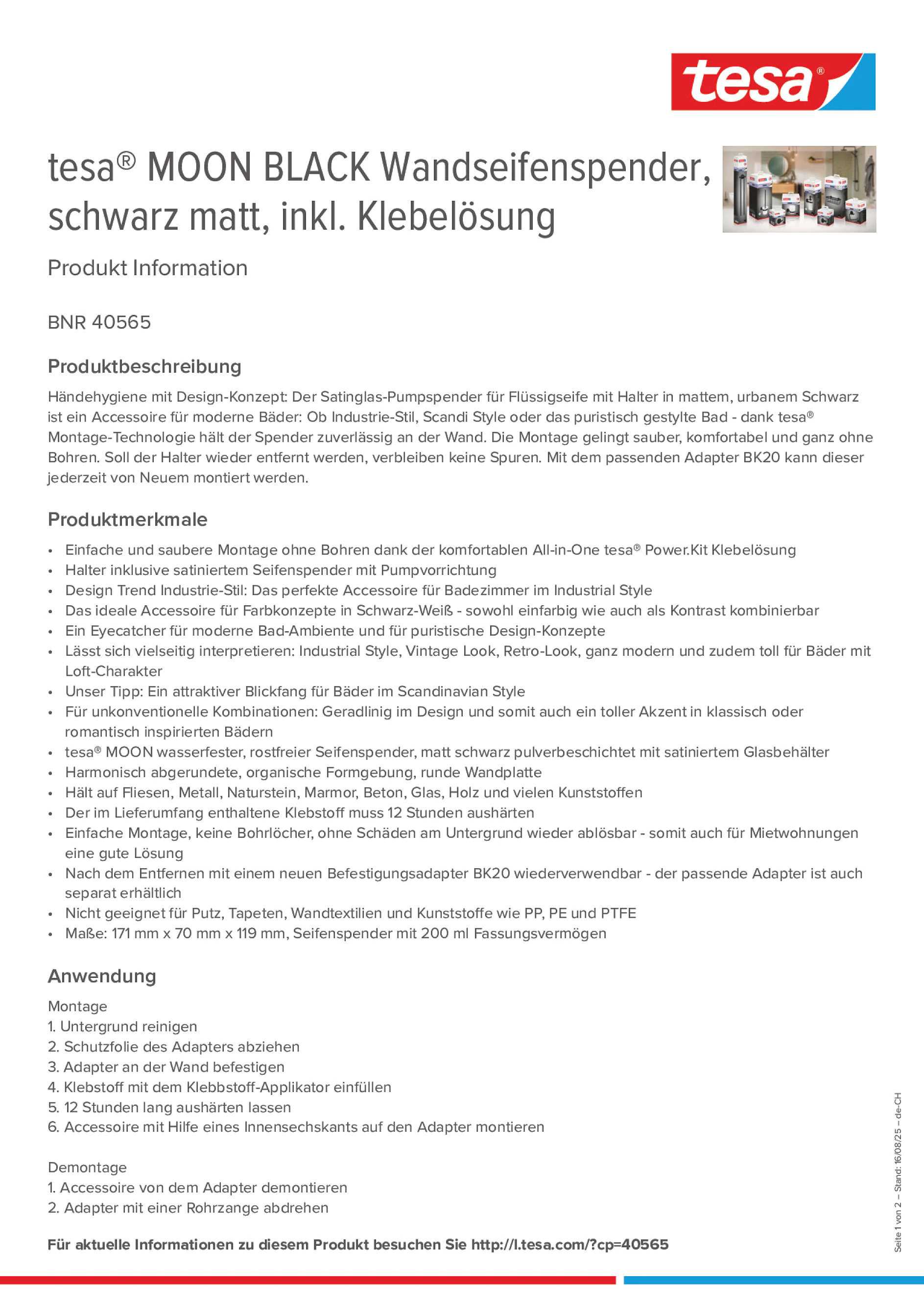 Product information_tesa® 40565_de-CH_fr-CH