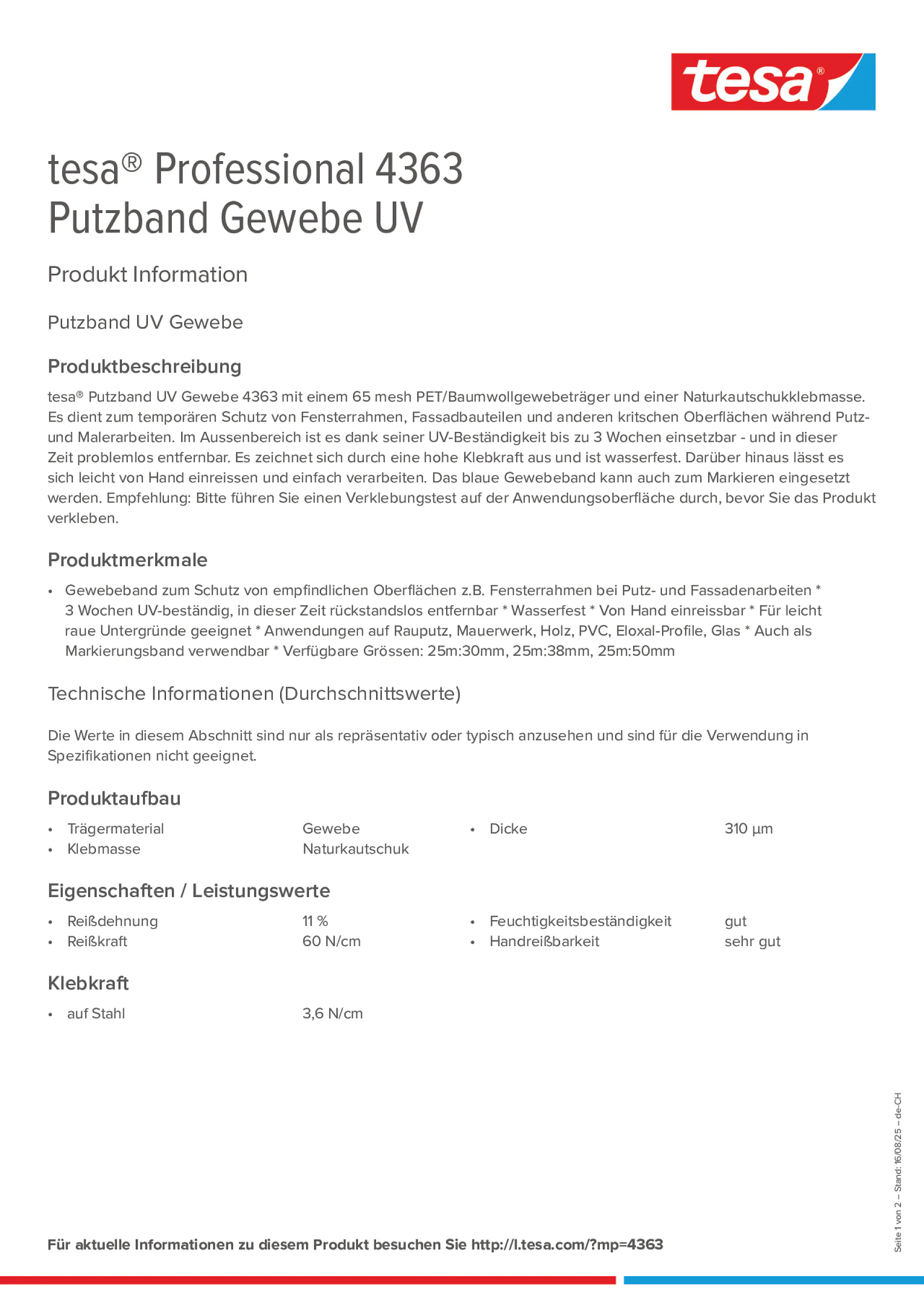 Product information_tesa® Professional 04363_de-CH_fr-CH