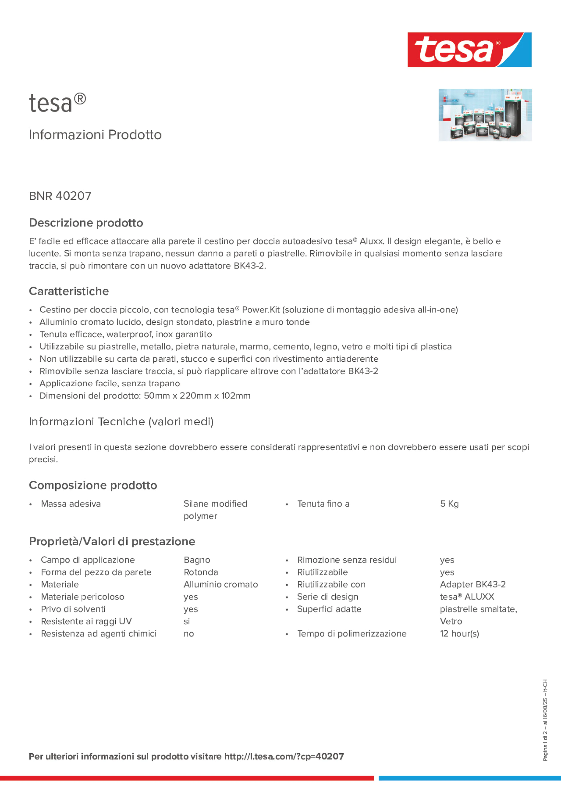 Product information_tesa® 40207_de-CH_fr-CH