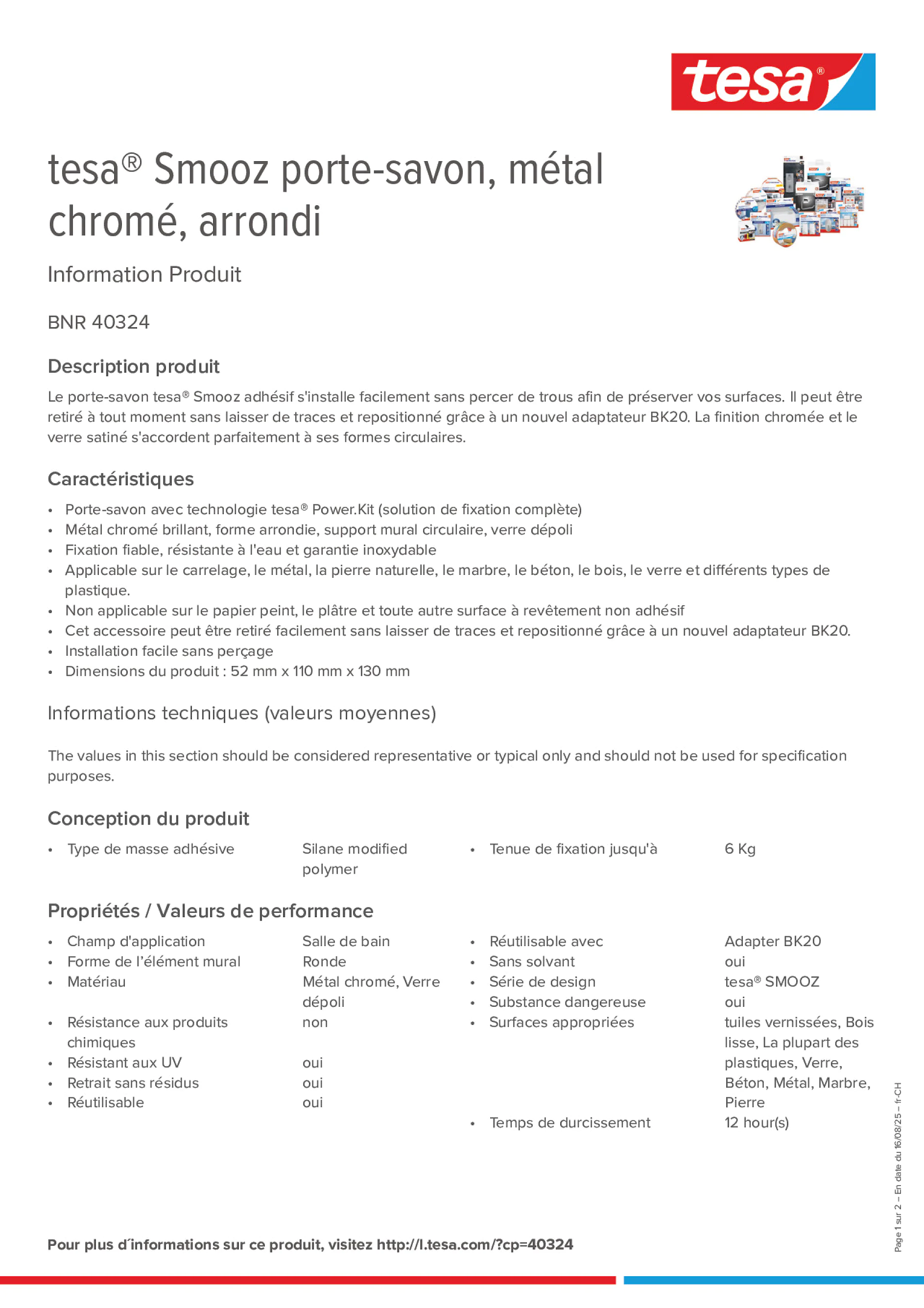Product information_tesa® 40324_de-CH_fr-CH