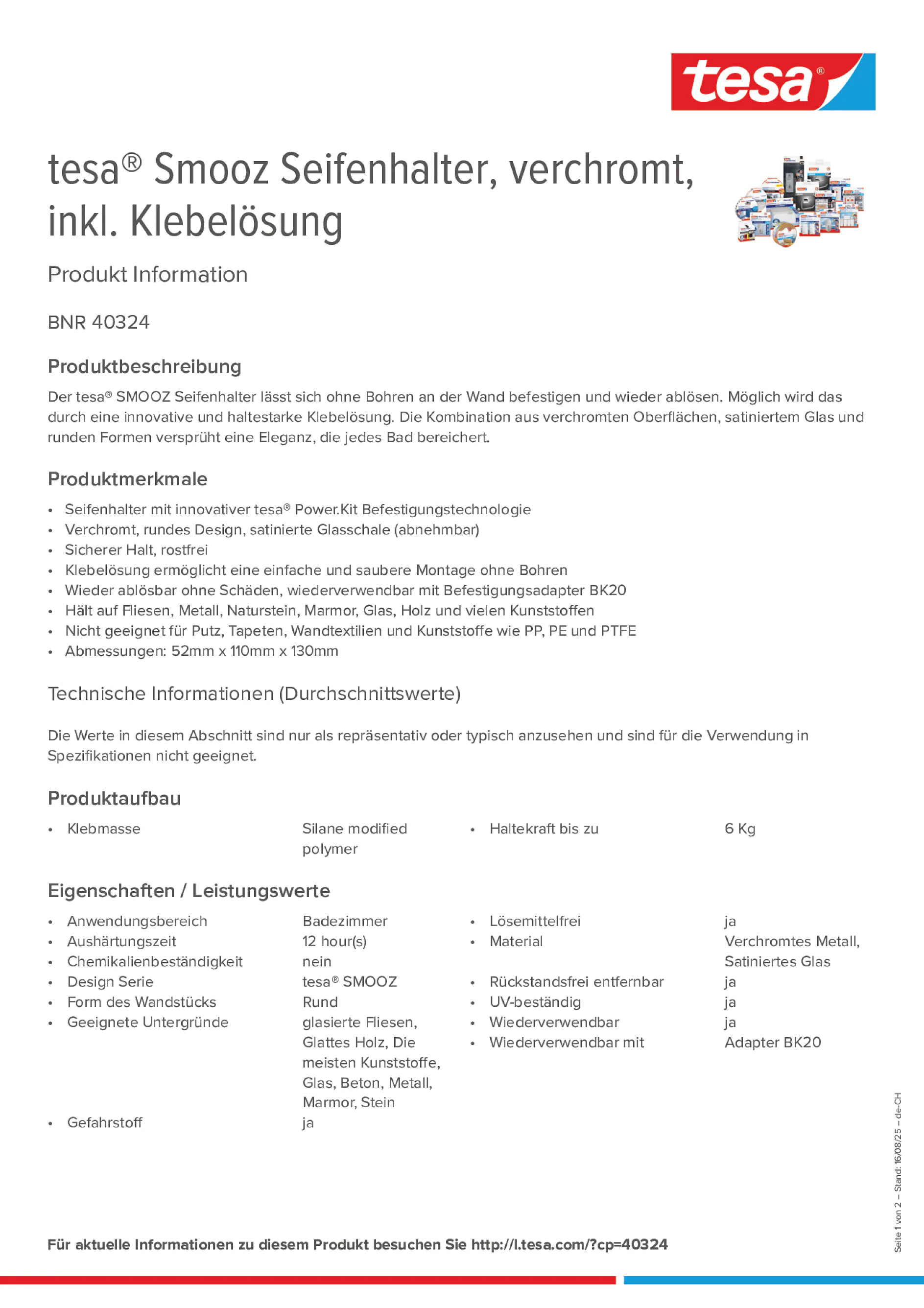 Product information_tesa® 40324_de-CH_fr-CH