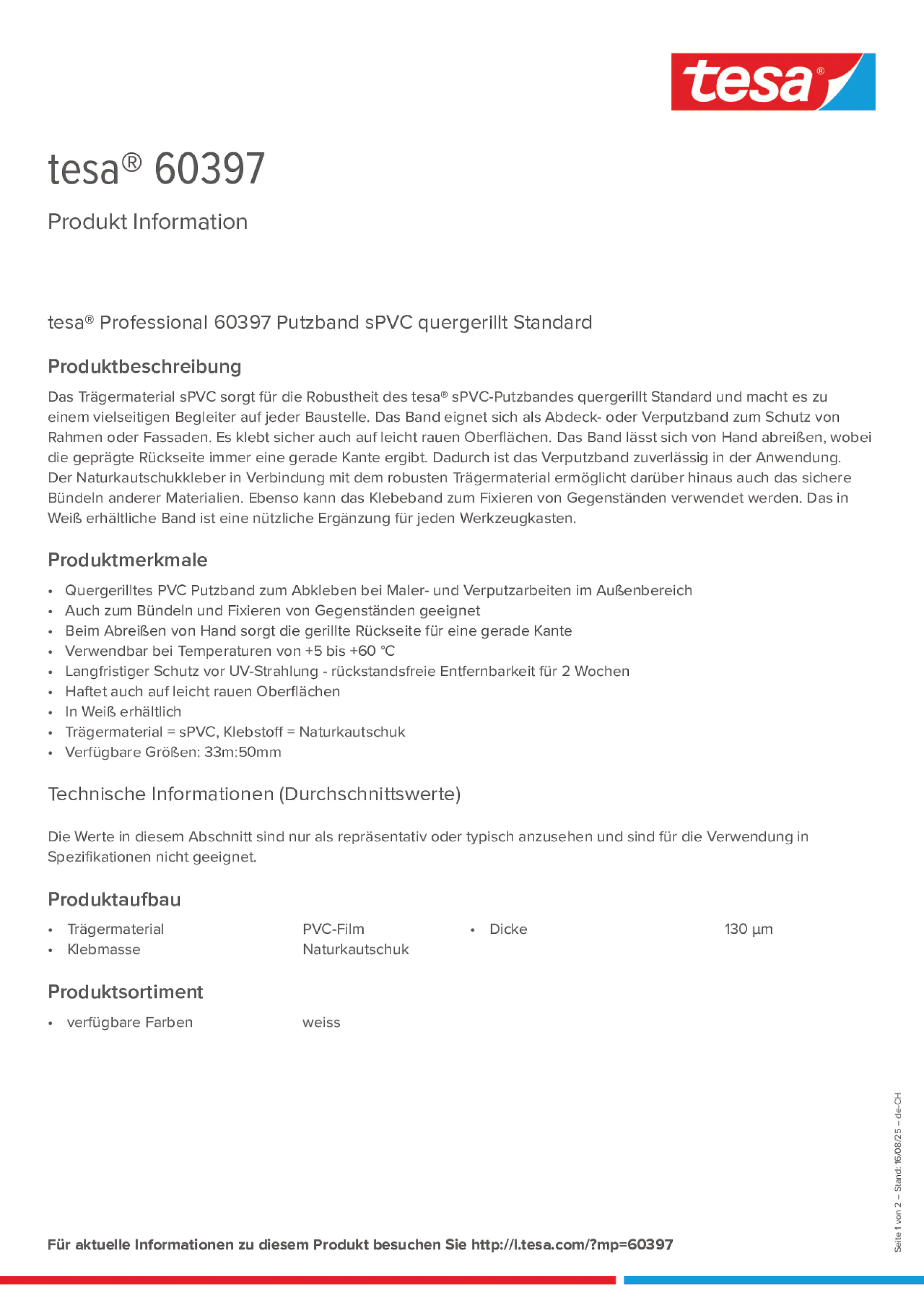 Product information_tesa® 60397_de-CH_fr-CH