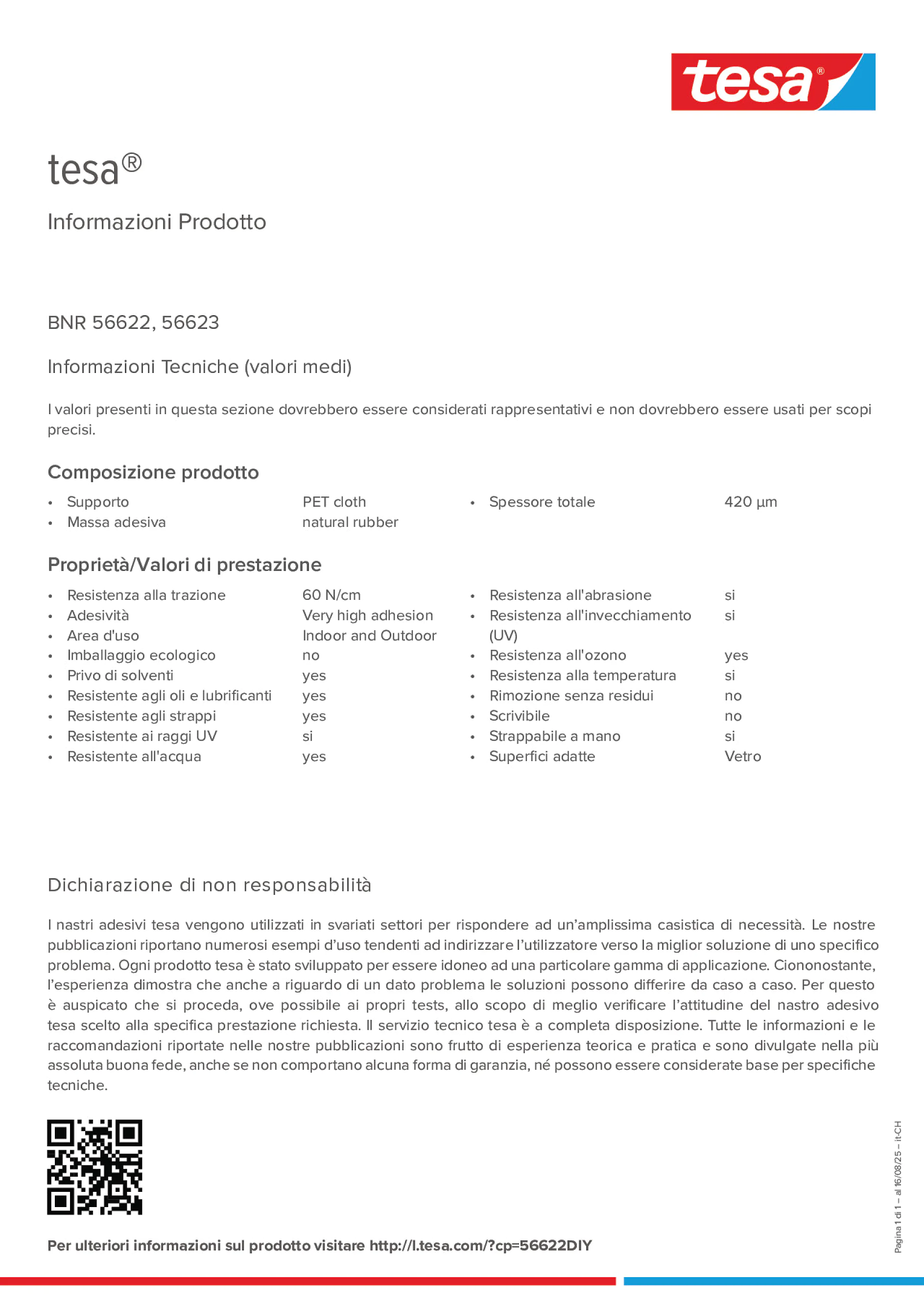 Product information_tesa® 56622_de-CH_fr-CH