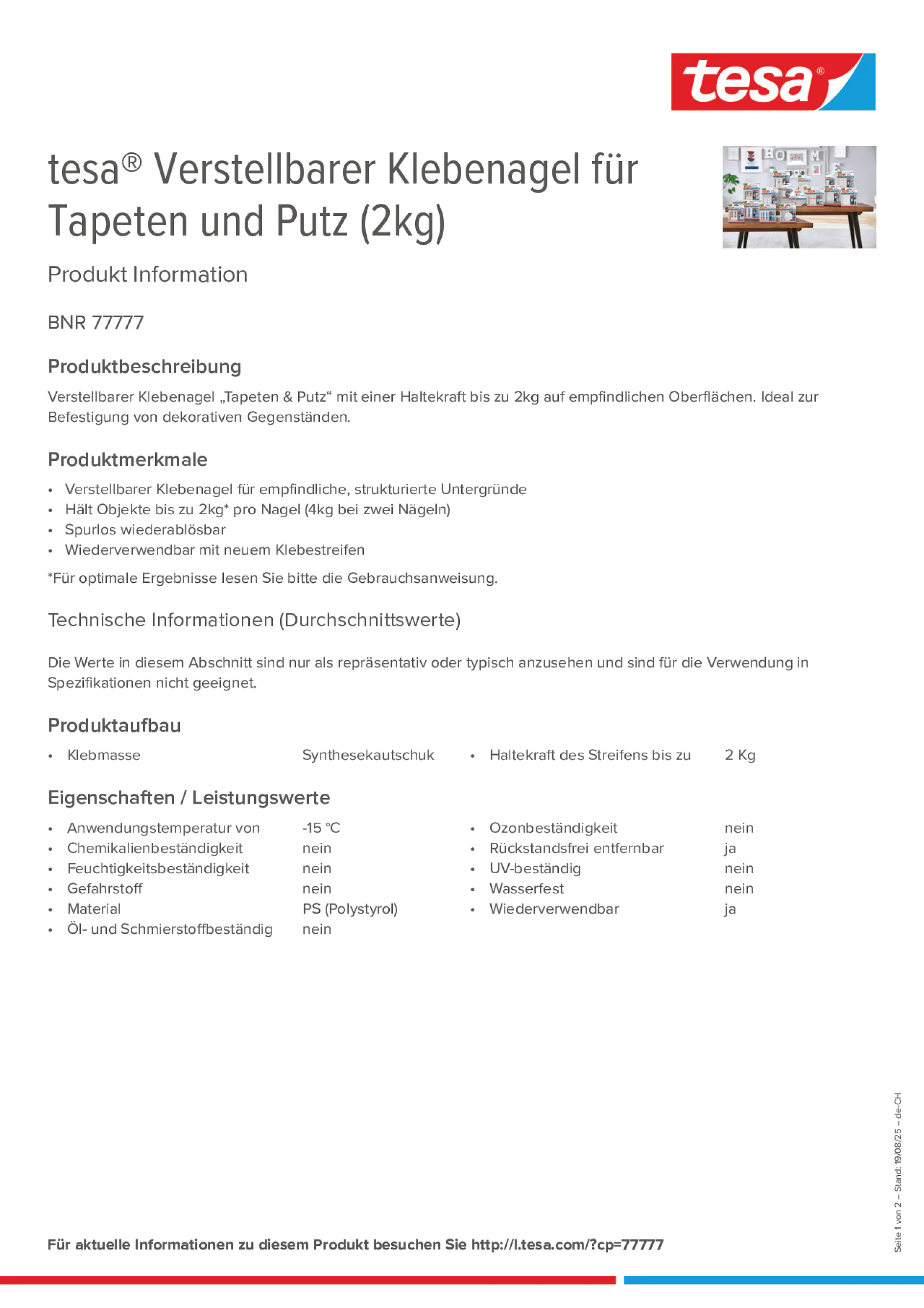 Product information_tesa® 77777_de-CH_fr-CH