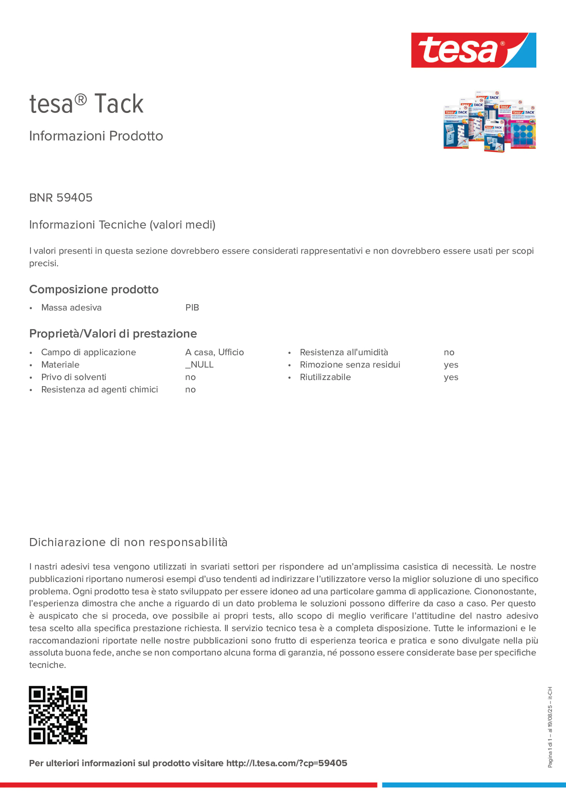 Product information_tesa® Tack 59405_de-CH_fr-CH