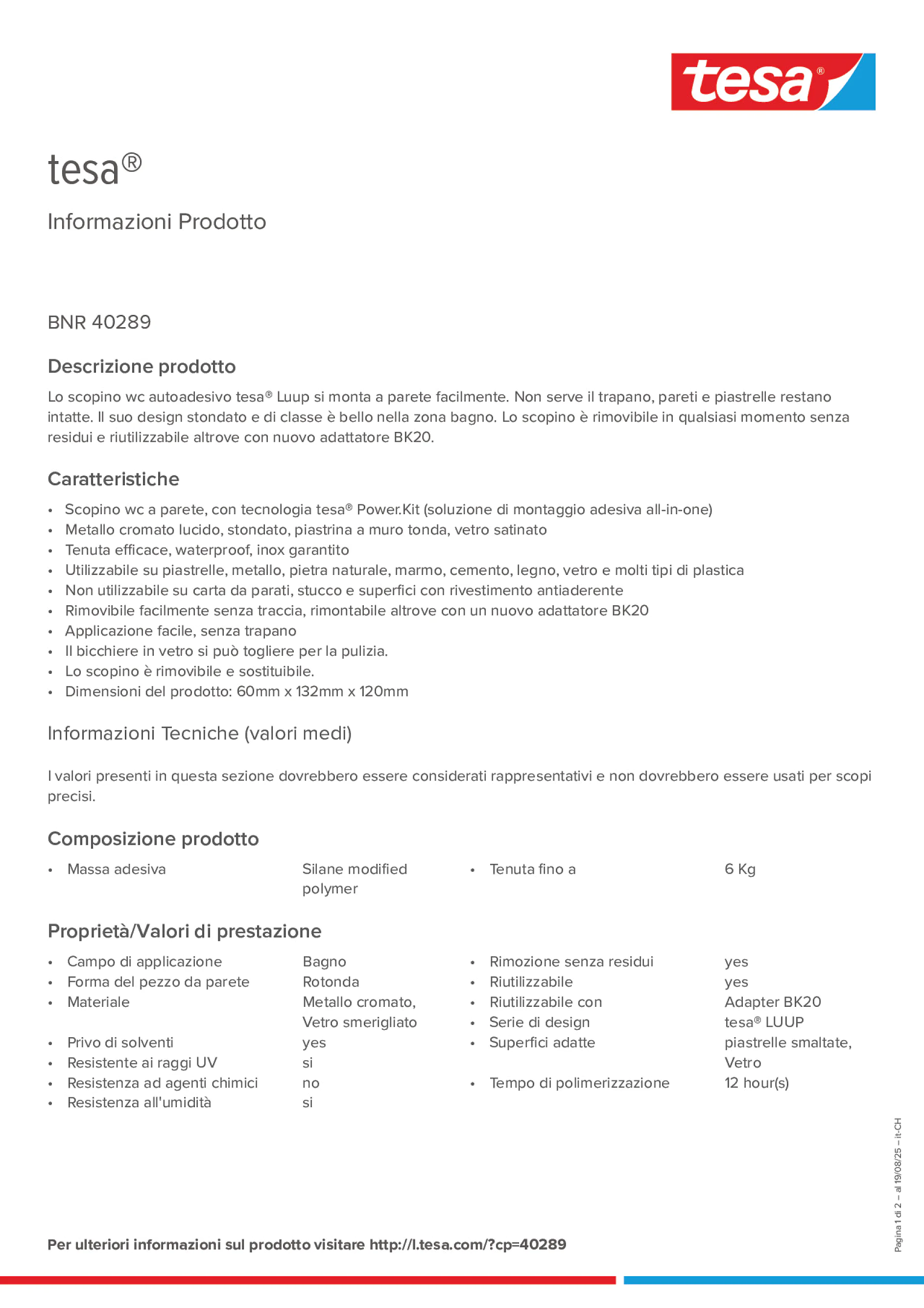 Product information_tesa® 40289_de-CH_fr-CH