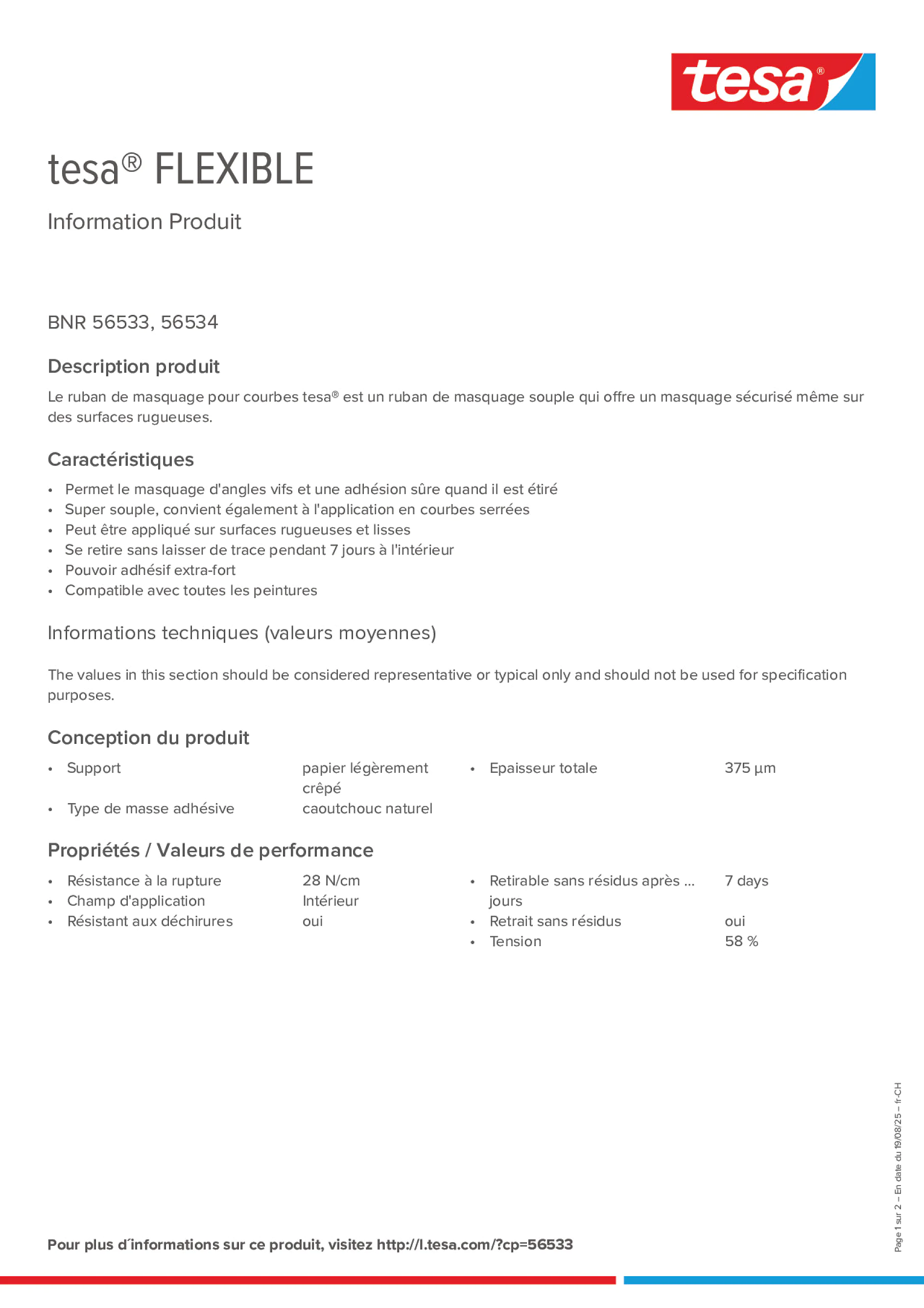 Product information_tesa® 56360_de-CH_fr-CH