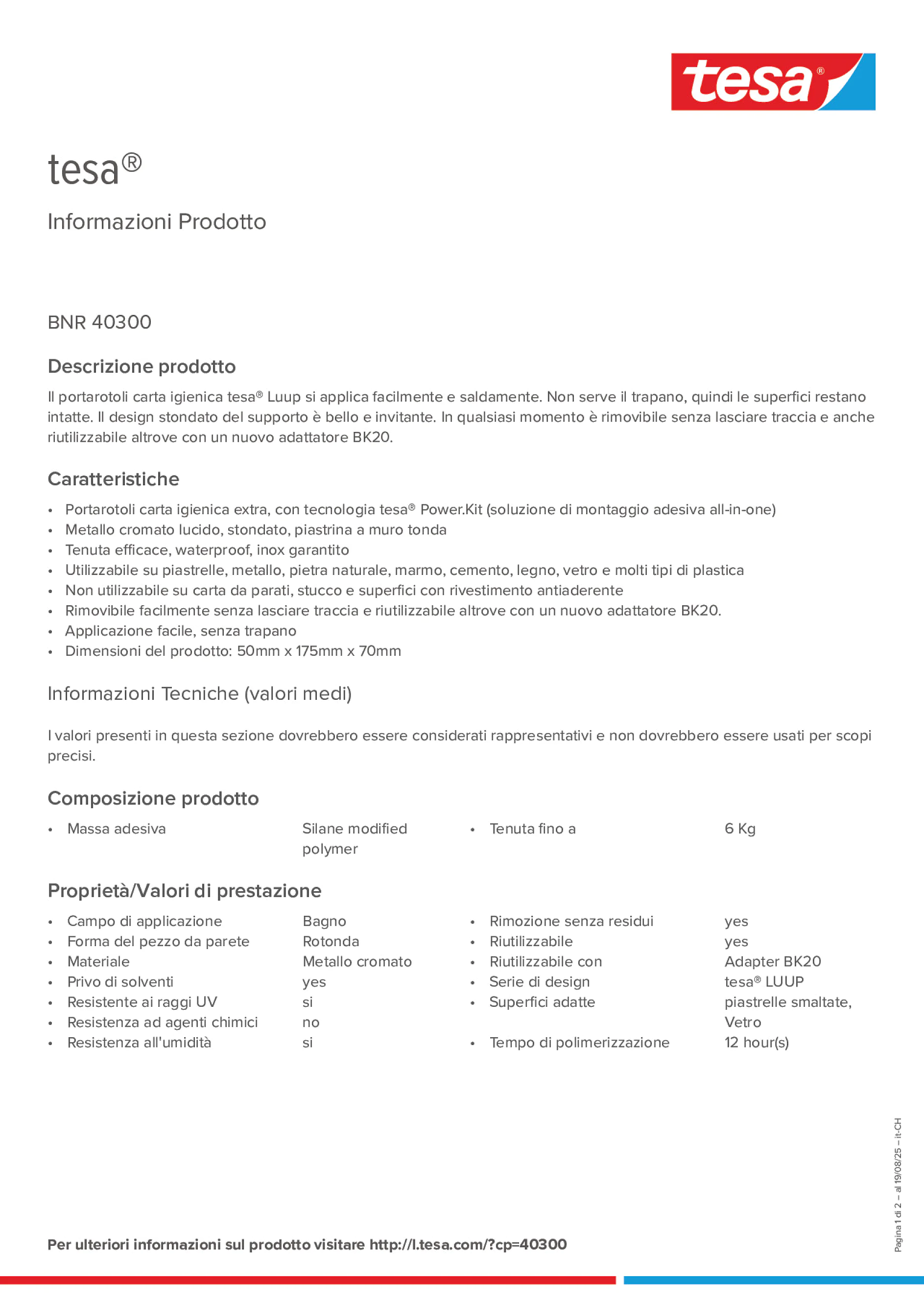 Product information_tesa® 40300_de-CH_fr-CH
