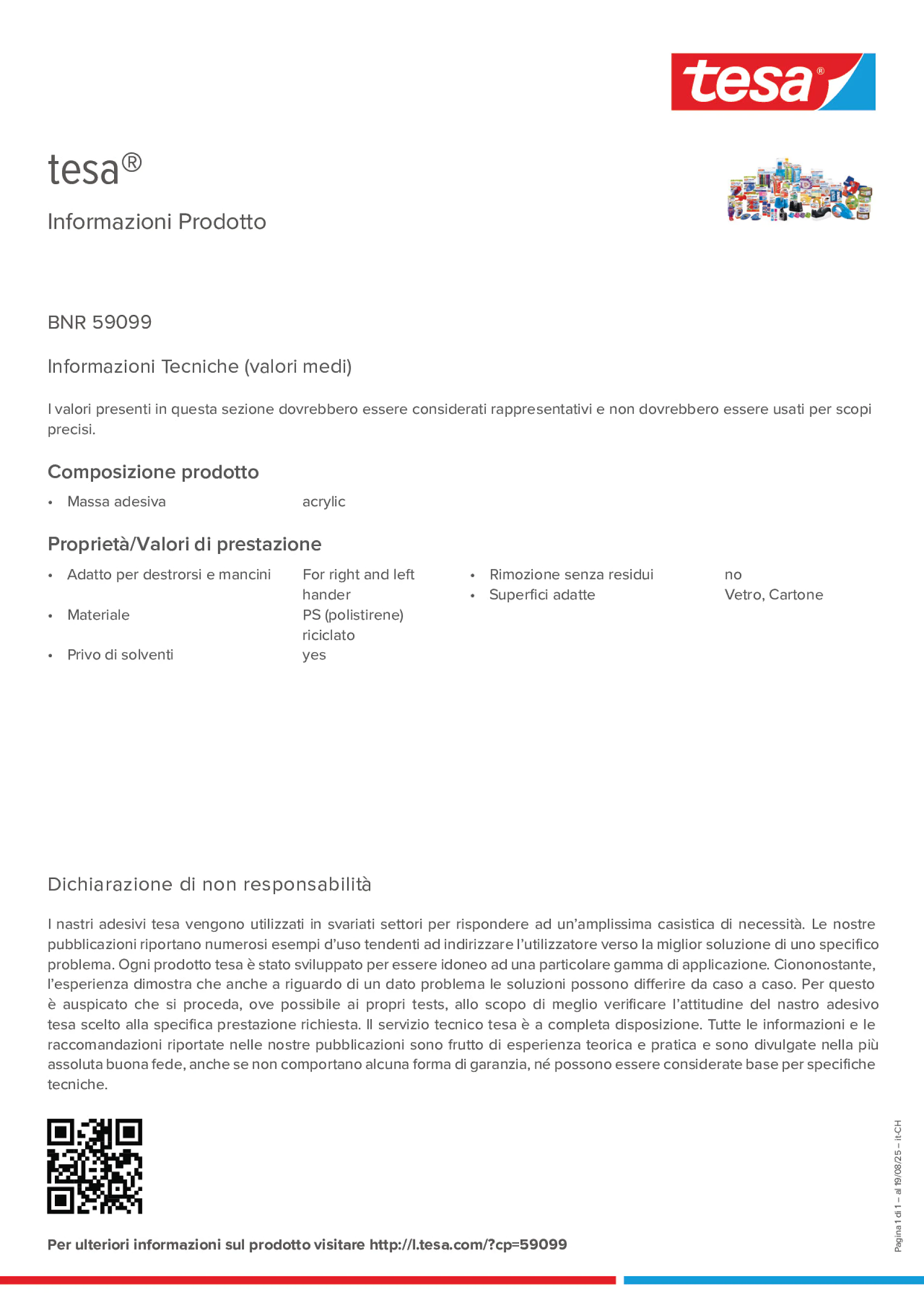 Product information_tesa® 59099_de-CH_fr-CH