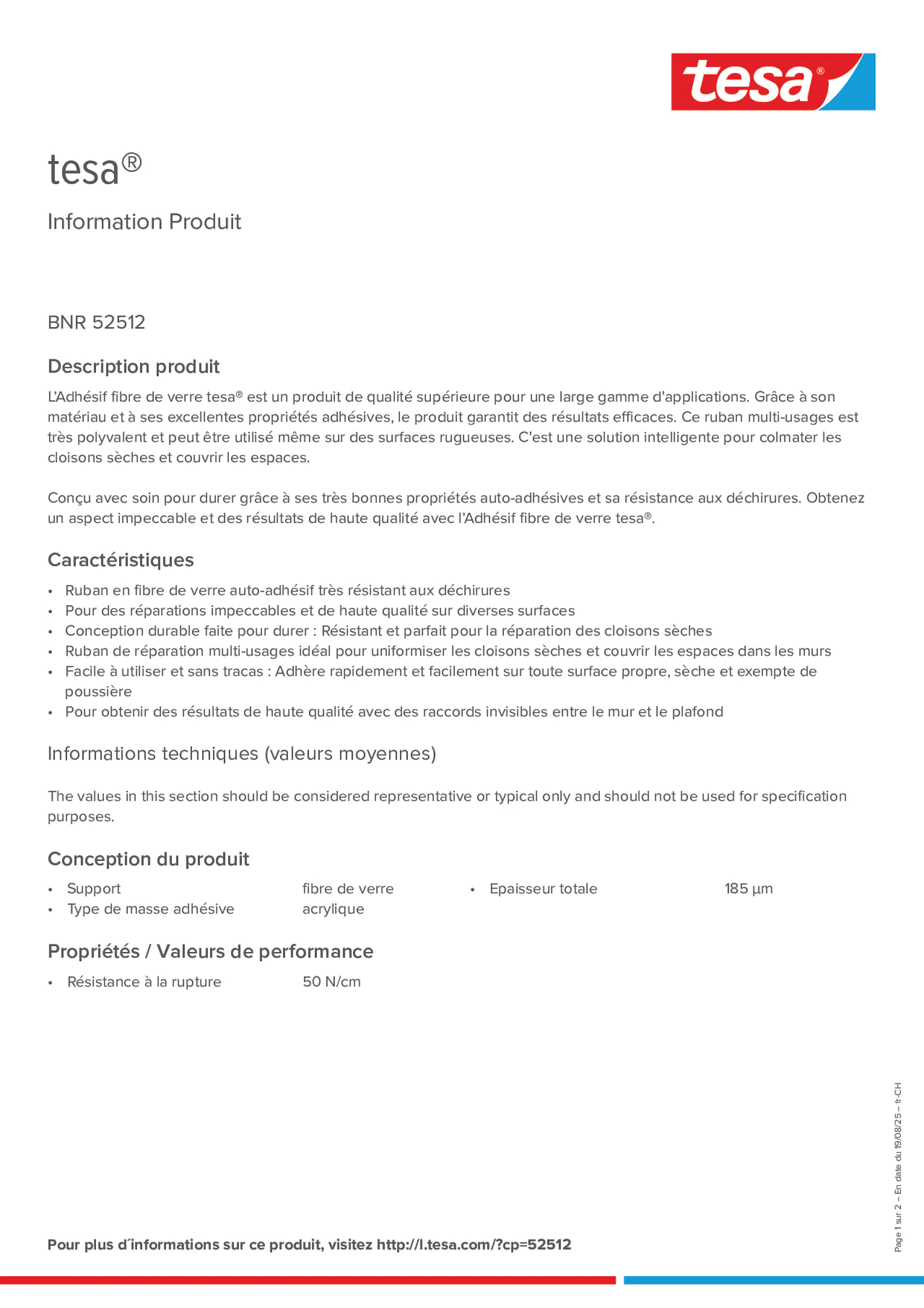 Product information_tesa® 52512_de-CH_fr-CH