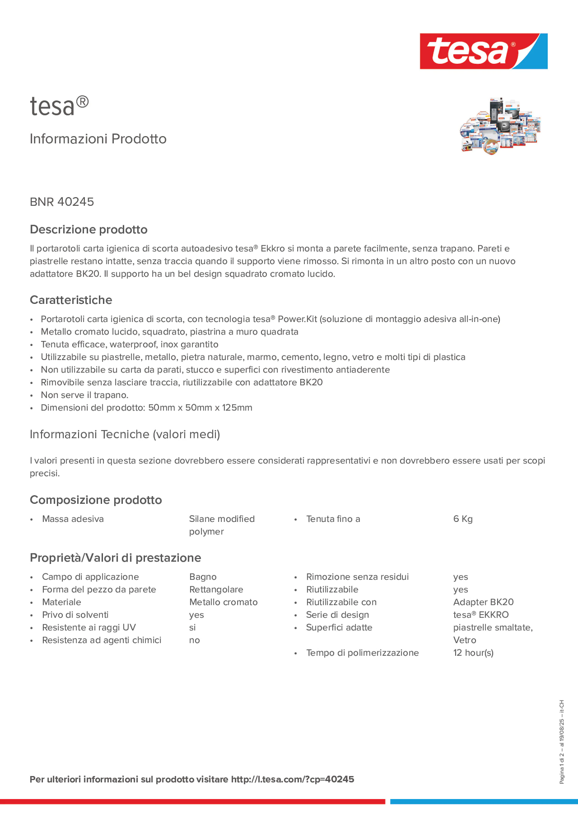 Product information_tesa® 40245_de-CH_fr-CH