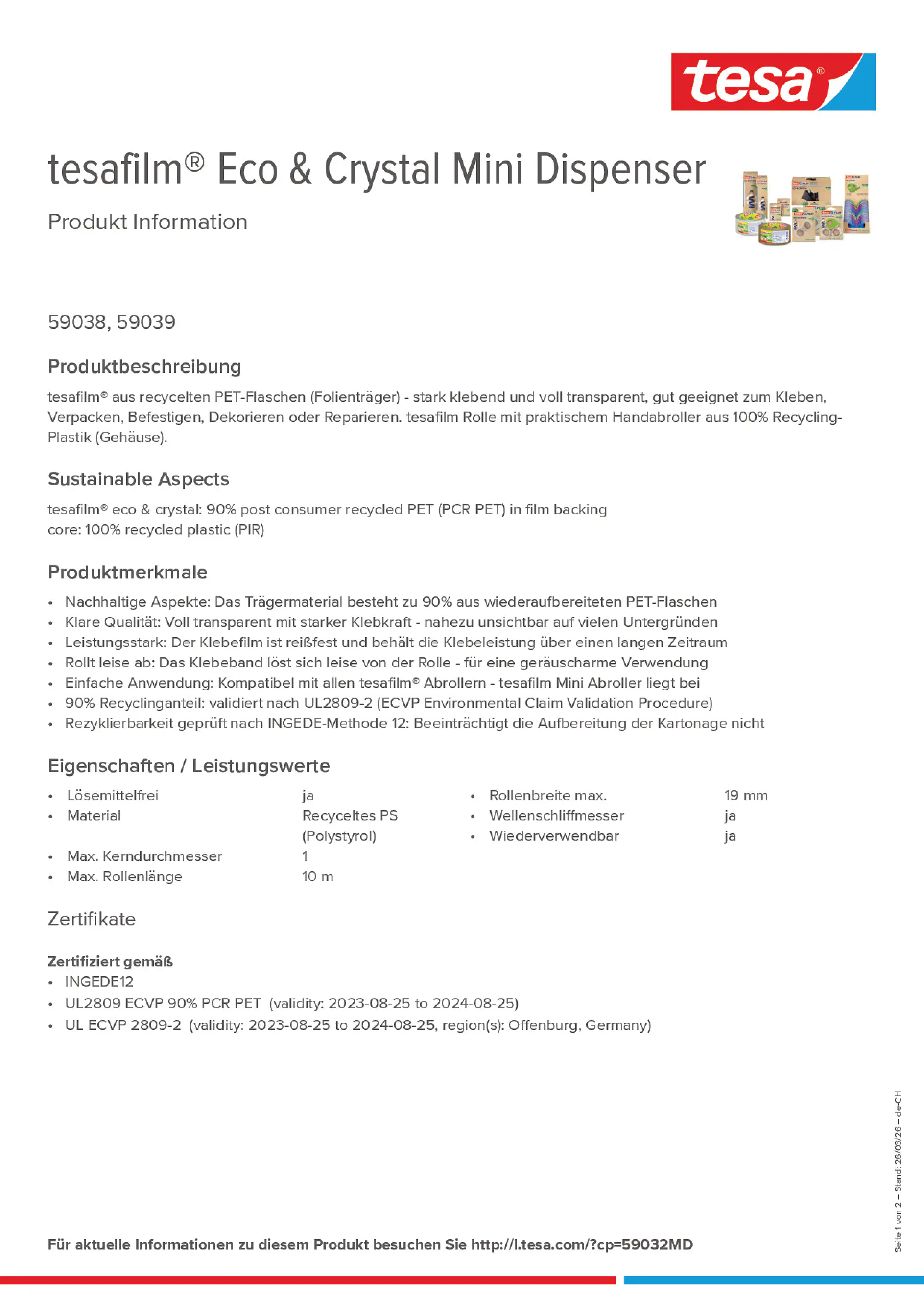 Product information_tesafilm® 59032MD_de-CH_fr-CH_it-CH
