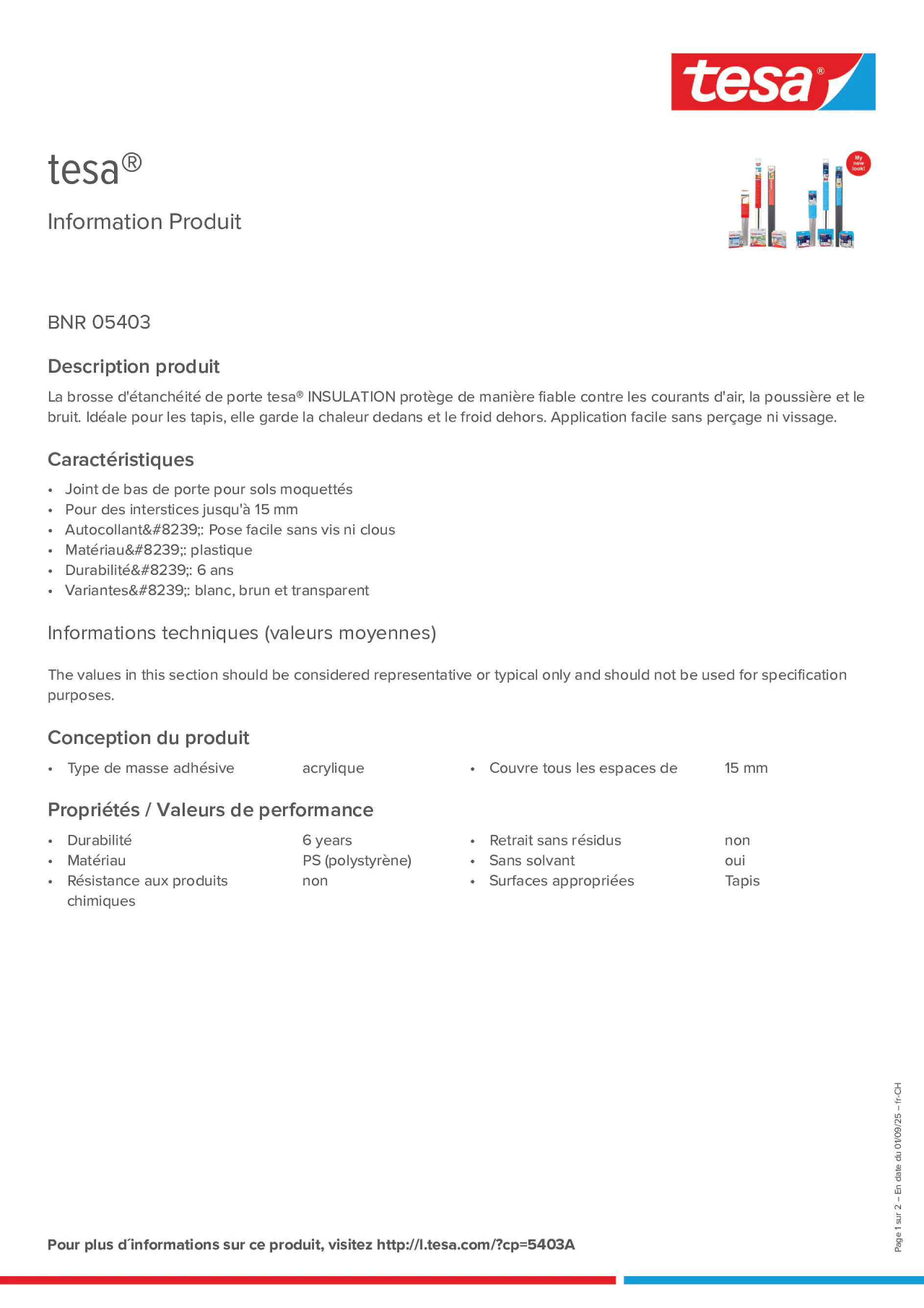 Product information_tesa® 05403_de-CH_fr-CH