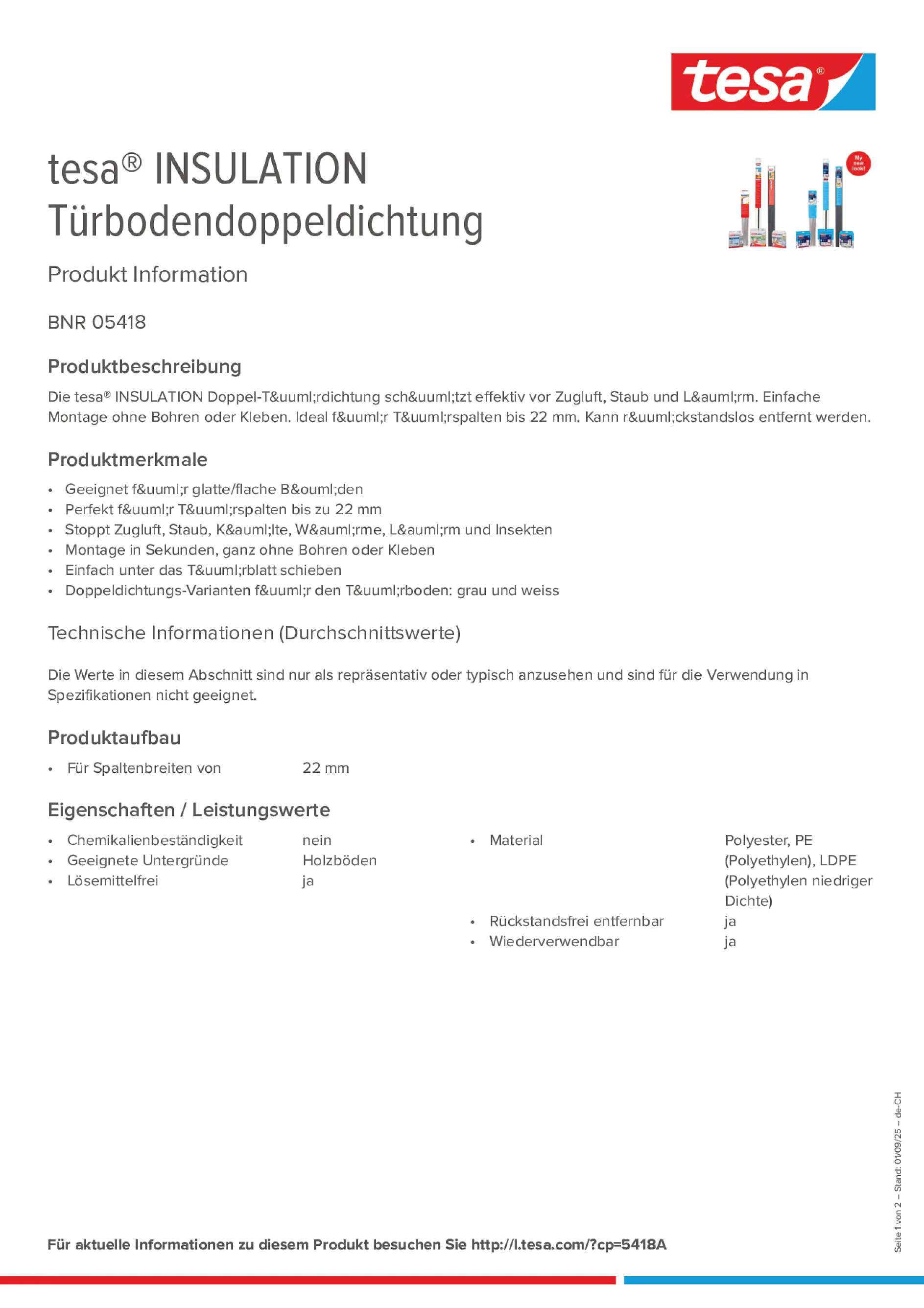 Product information_tesa® 05418_de-CH_fr-CH