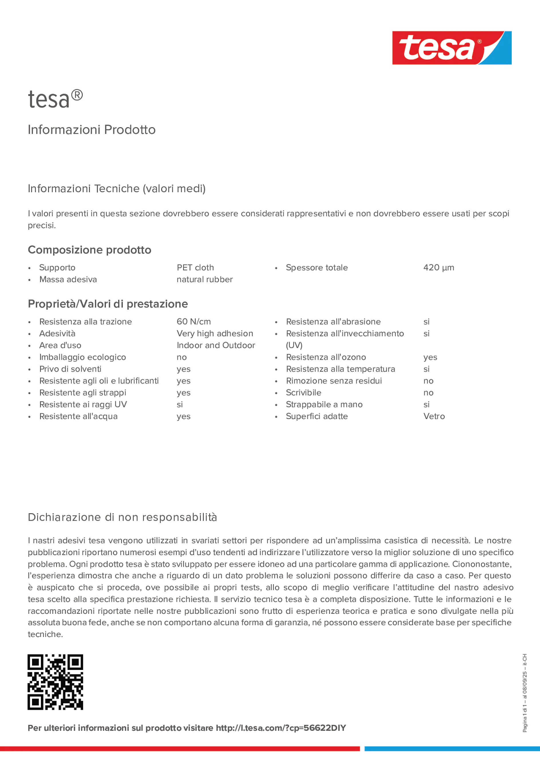 Product information_tesa® 56622_de-CH_fr-CH