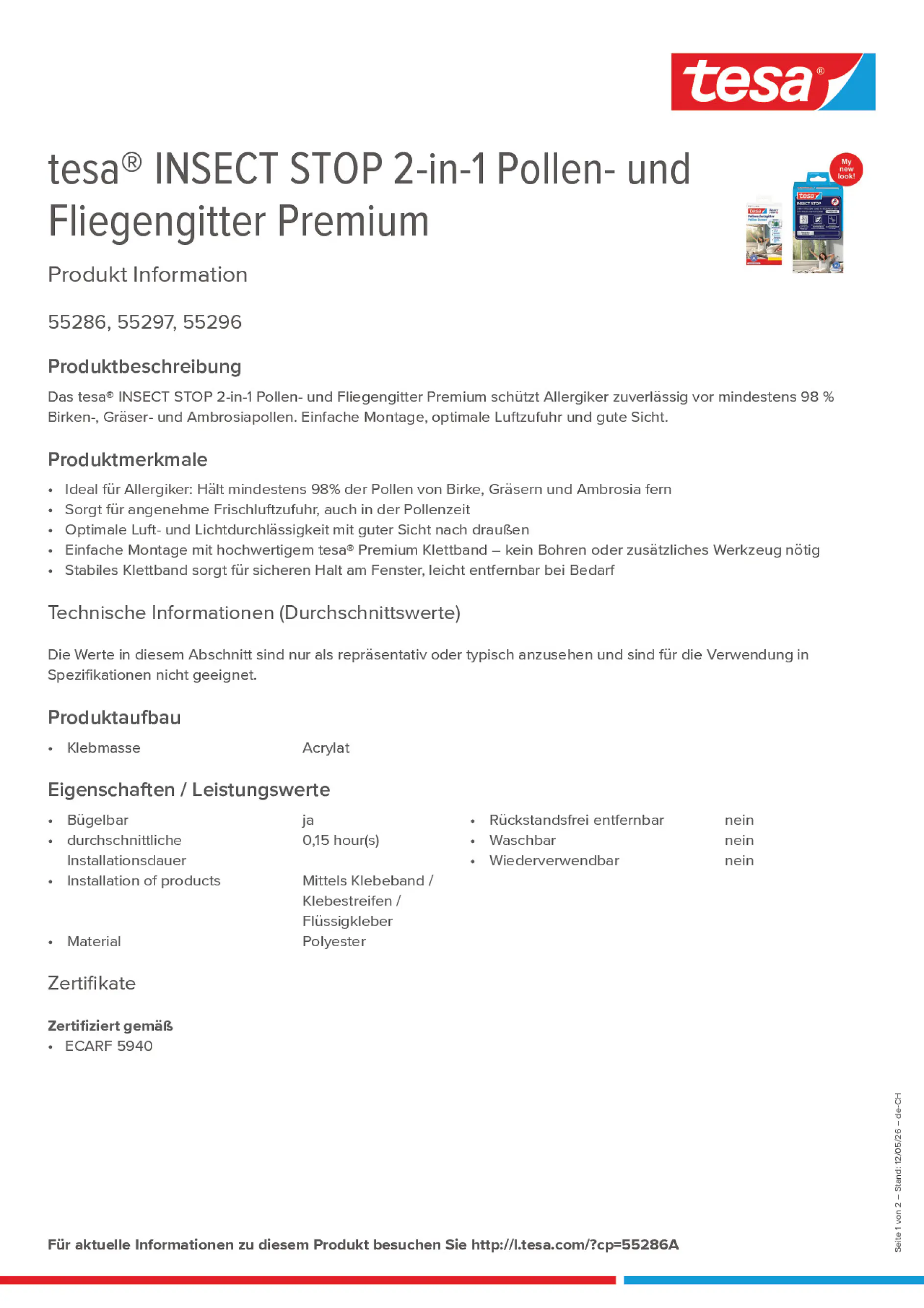 Product information_tesa® 55286A_de-CH_fr-CH_it-CH