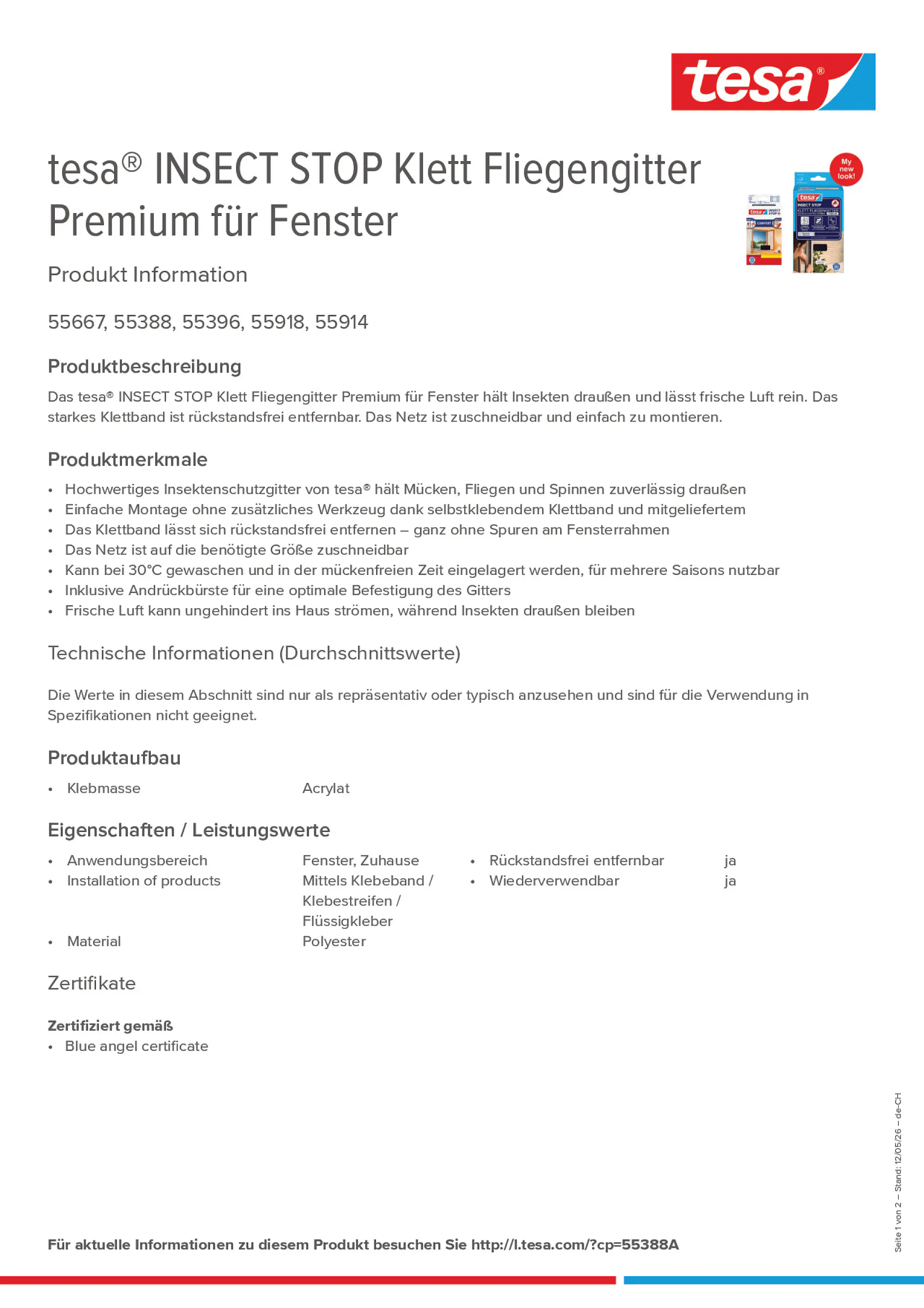 Product information_tesa® 55388A_de-CH_fr-CH_it-CH
