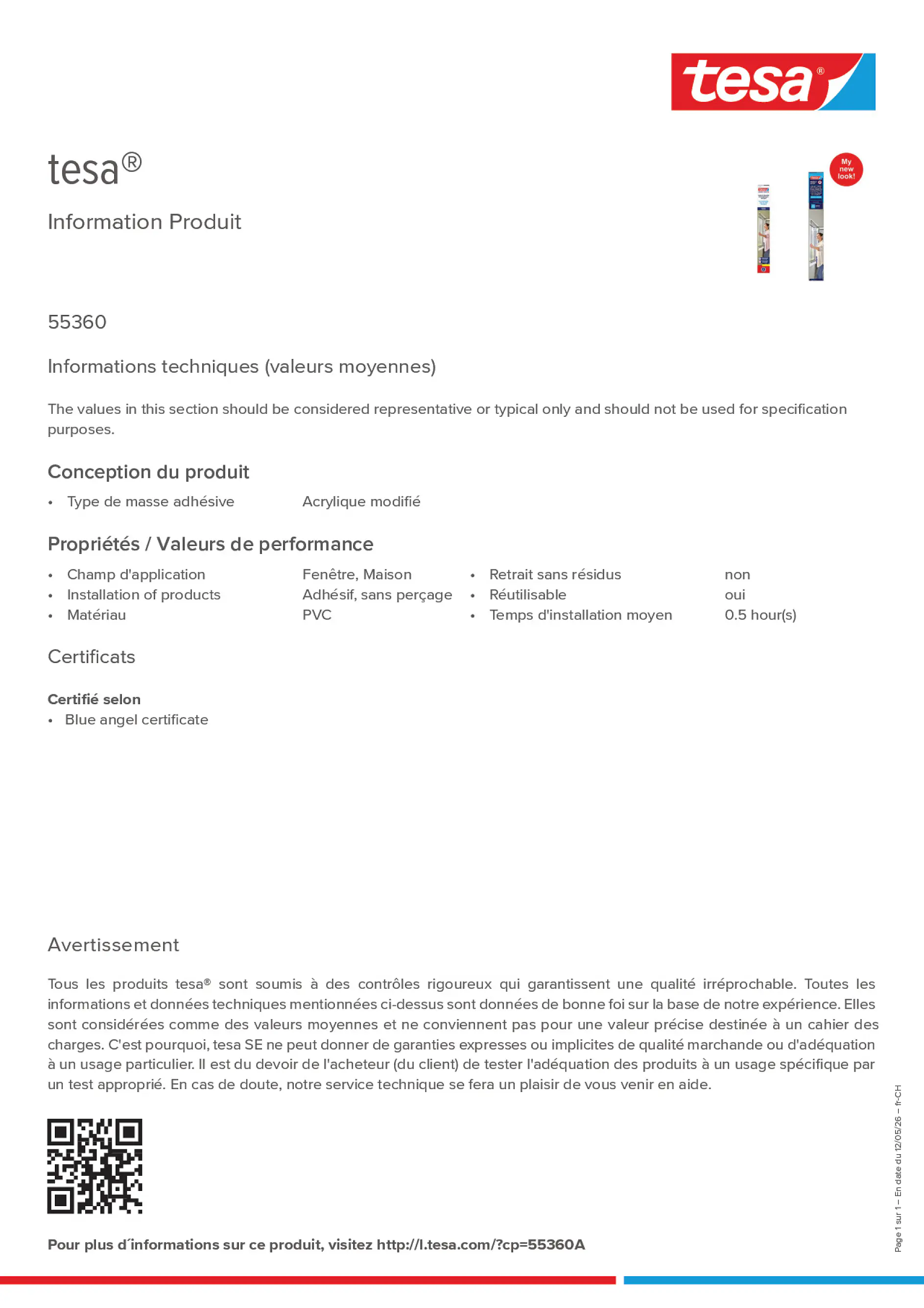 Product information_tesa® 55360A_de-CH_fr-CH_it-CH