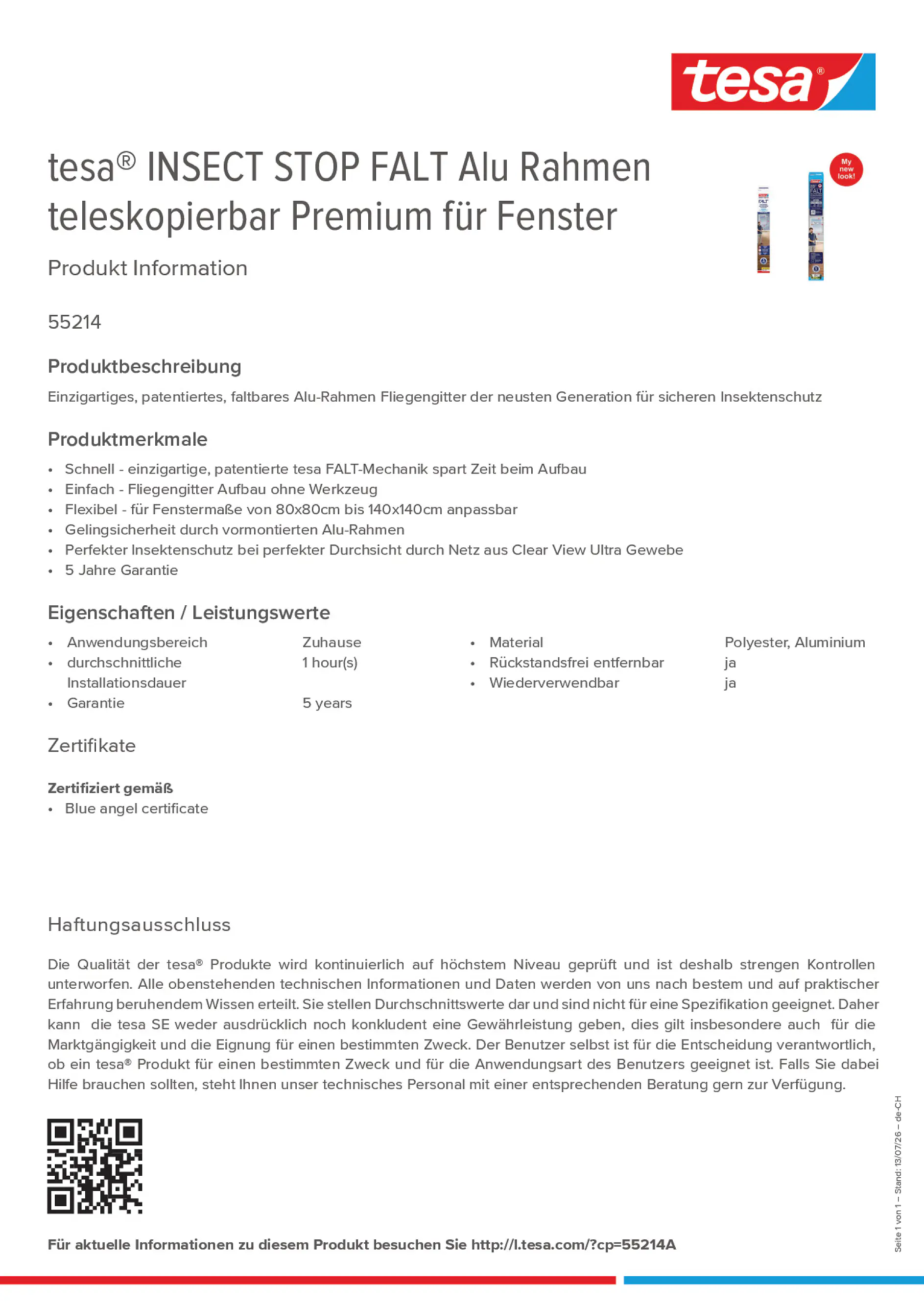 Product information_tesa® 55214A_de-CH_fr-CH_it-CH