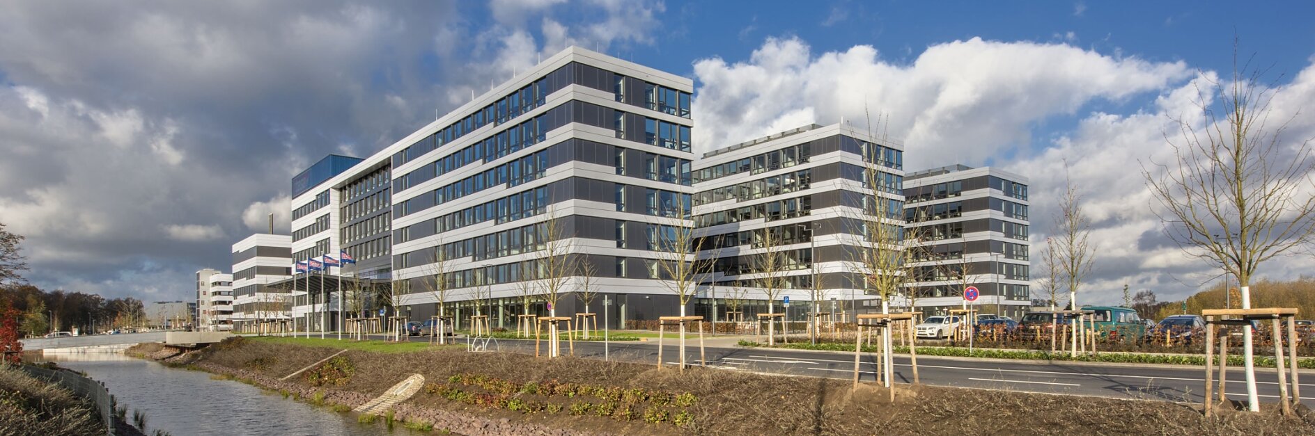 Die neue Zentrale der tesa SE in Norderstedt, Deutschland