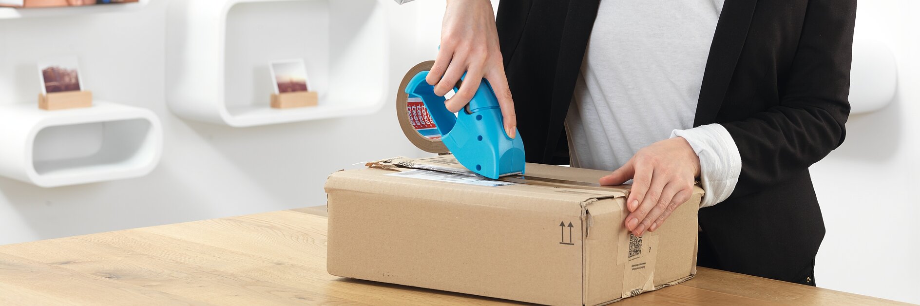 Handabroller für tesapack® Packbänder
