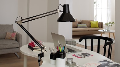 tesa trendpapier 7 / Idee 4: Klemmleuchte / Aufmacher quer