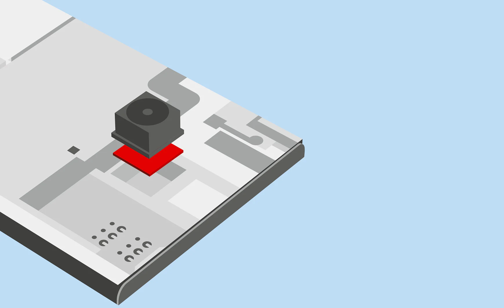 Elektronik: Montageanwendungen für Kamera-Bauteile