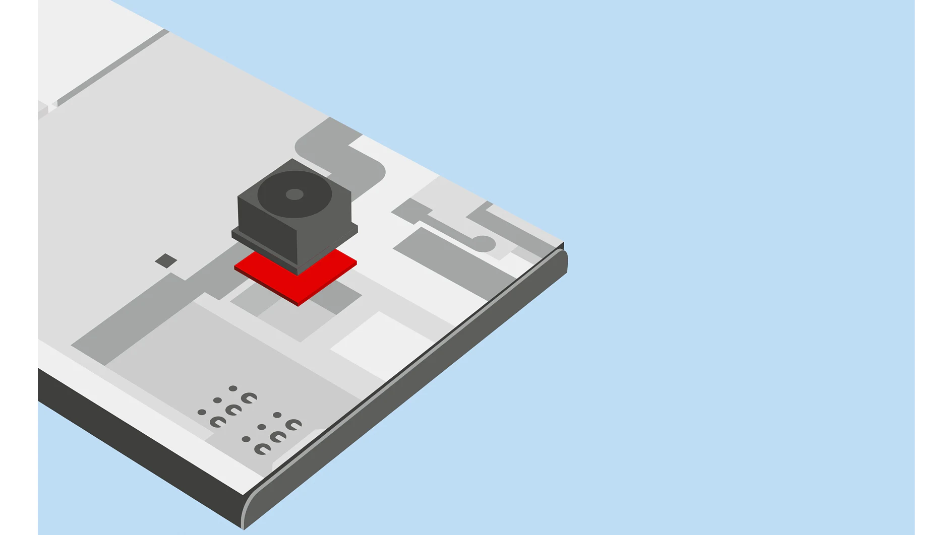 Elektronik: Montageanwendungen für Kamera-Bauteile