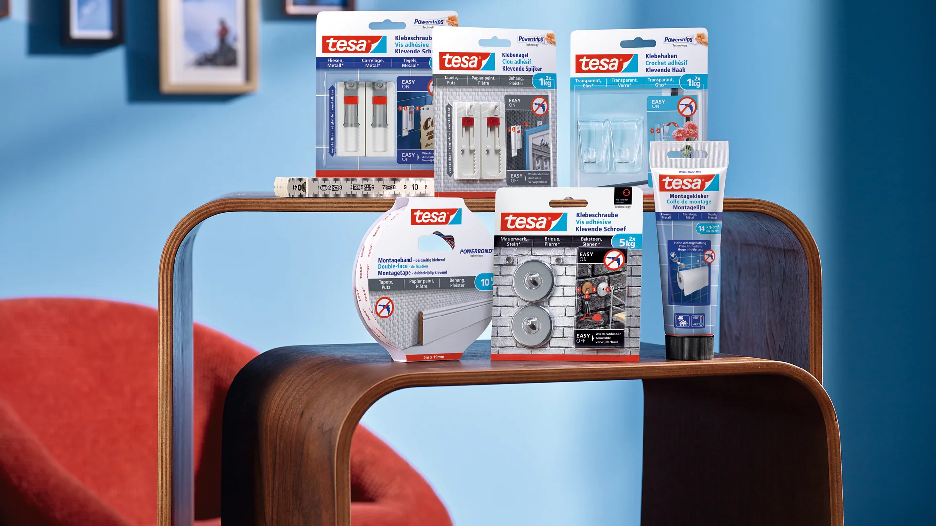 tesa® Cleveres Befestigungs-System – die Highlights auf einen Blick.