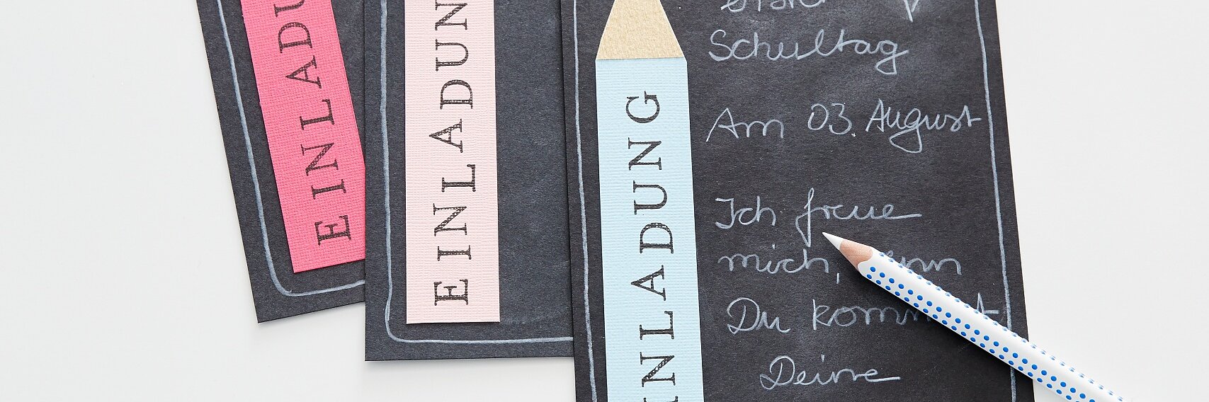 Jeder, der dem Abc-Schützen wichtig ist, soll eine Einladung zur Einschulung bekommen!