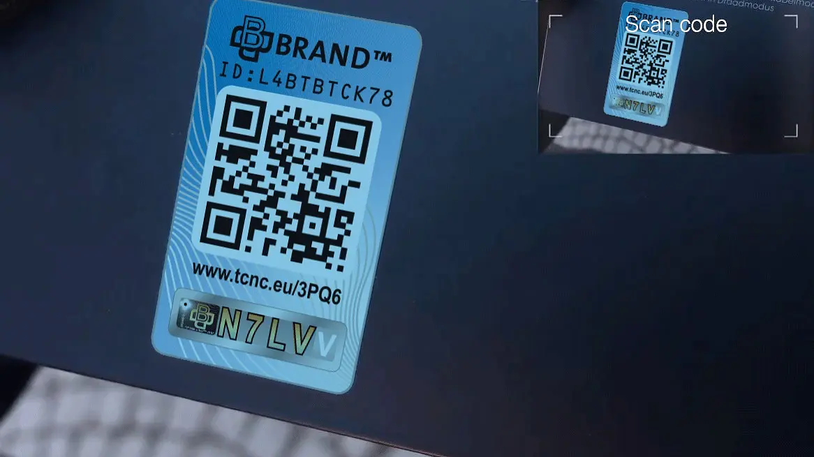 Scanning tesa PrioSpot with Google Glass