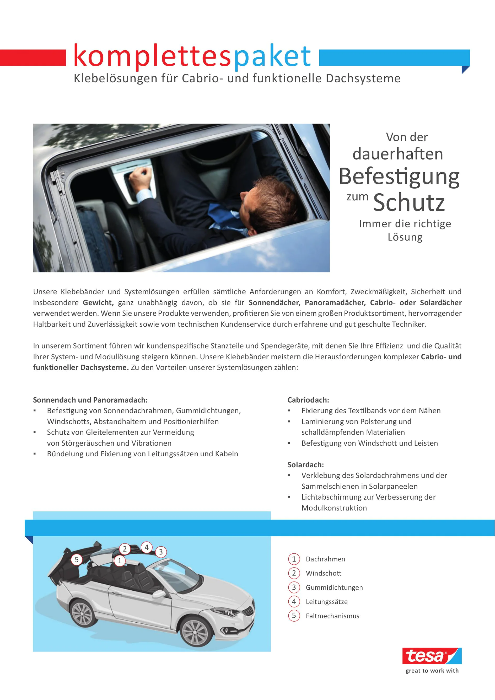 Flyer - Automobilindustrie