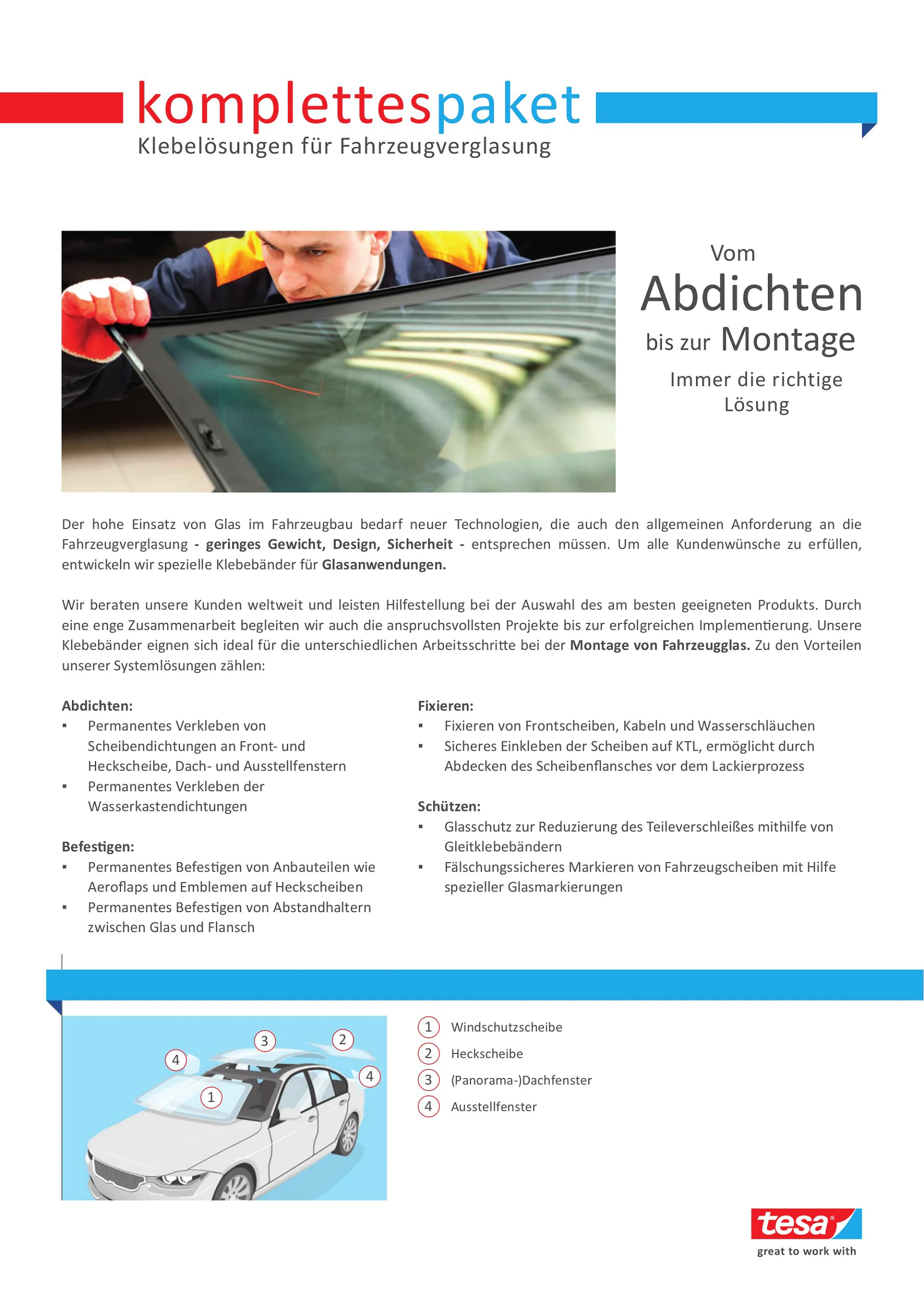 Flyer - Automobilindustrie