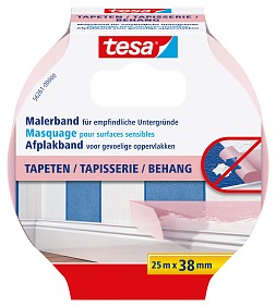 Weil es dünn, aber reißfest ist, bietet sich dieses Abdeckband als Spezialist für Anwendungen auf sehr empfindlichen Untergründen an. Es sorgt für saubere Farbkanten und lässt sich bis zu sieben Tage rückstandsfrei entfernen.