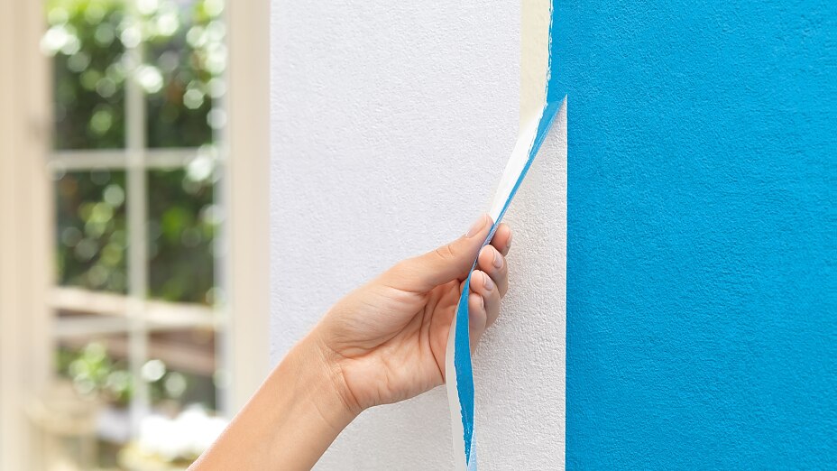 MIt tesa Malerband die perfekte Farbkante erzielen