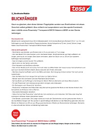 tesa trendpapier 26 / Idee 3: Strohhalm-Mobile / Alle Texte