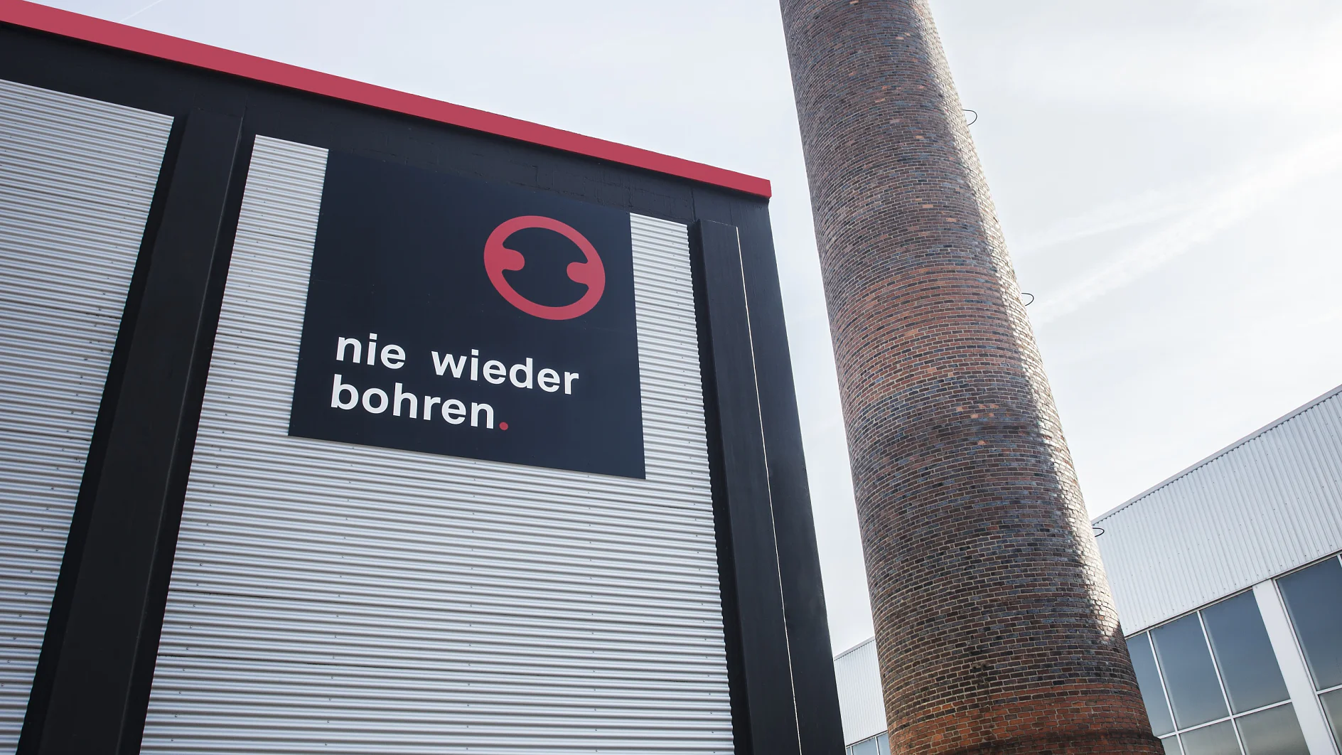 Firmensitz der nie wieder bohren ag in Hanau bei Frankfurt