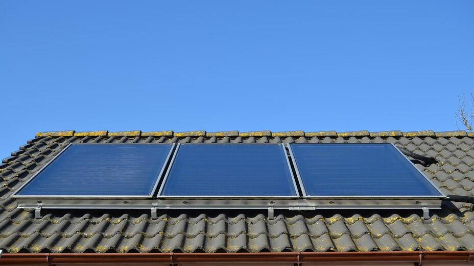 Solar-Modul Ein Solarmodul.